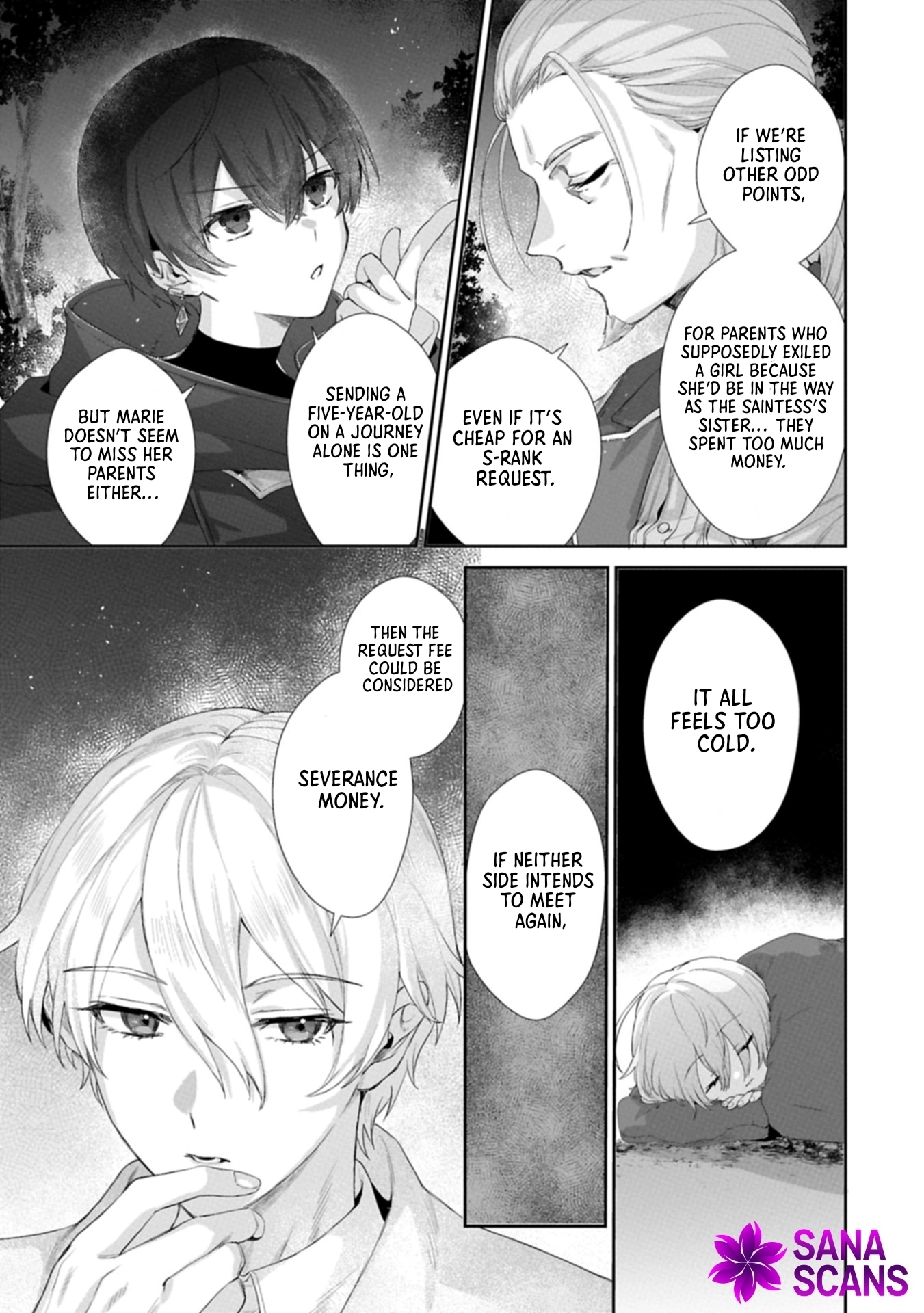 My Twin Stole the Saint's Blessing, So I'm Setting Out to Find a Kind Family. Chapter 1 - page 34