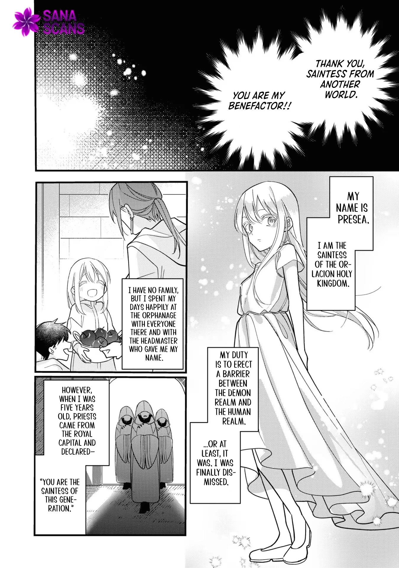 Seijo wo Kubi ni nattara, Naze ka Youjoka shite Maou no Pet ni narimashita. Chapter 1 - page 10