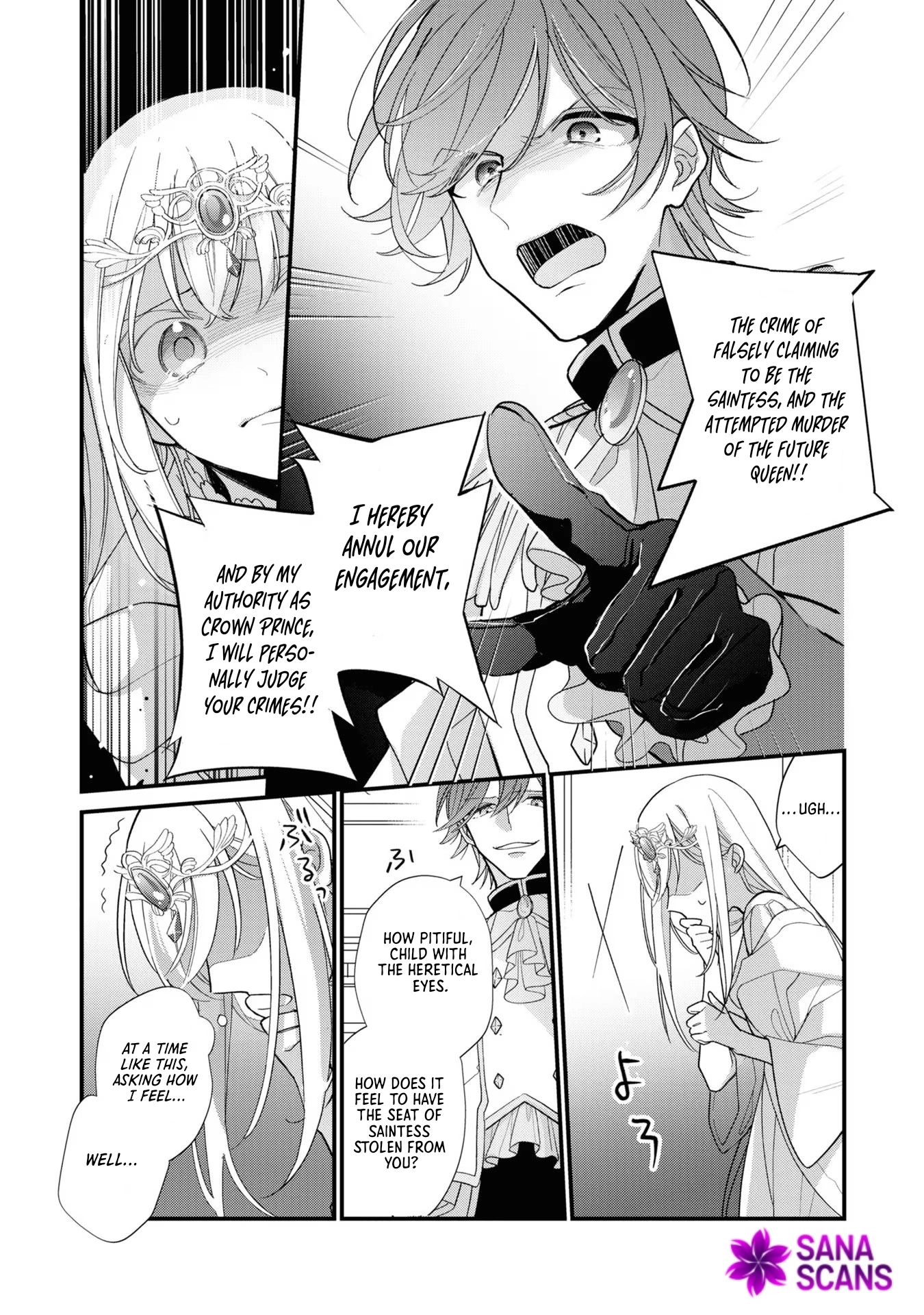 Seijo wo Kubi ni nattara, Naze ka Youjoka shite Maou no Pet ni narimashita. Chapter 1 - page 5
