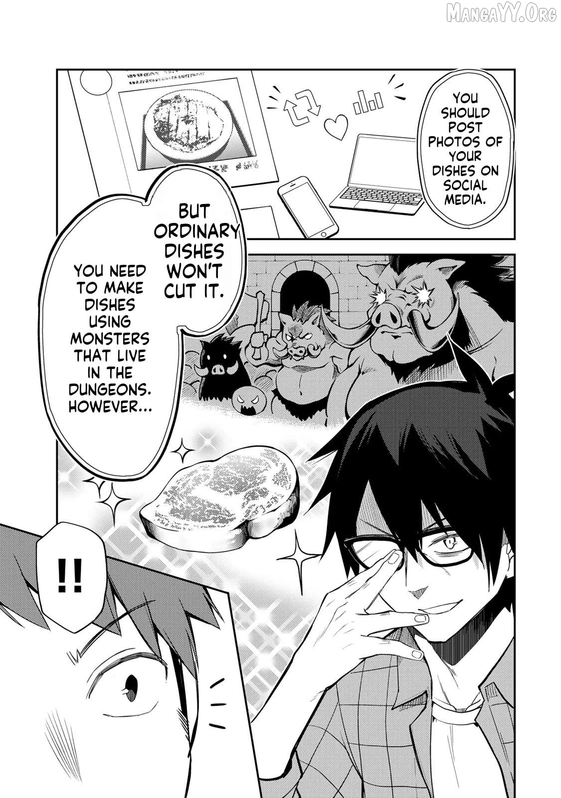 MUKASHI TOTTA KINEDUKA DE... TO IINAGARA MUSOU SURU TEISHOKUYA NO OSSAN, JITSU WA DENSETSU NO DUNGEON KOURYOKU SHA Chapter 1 - page 7