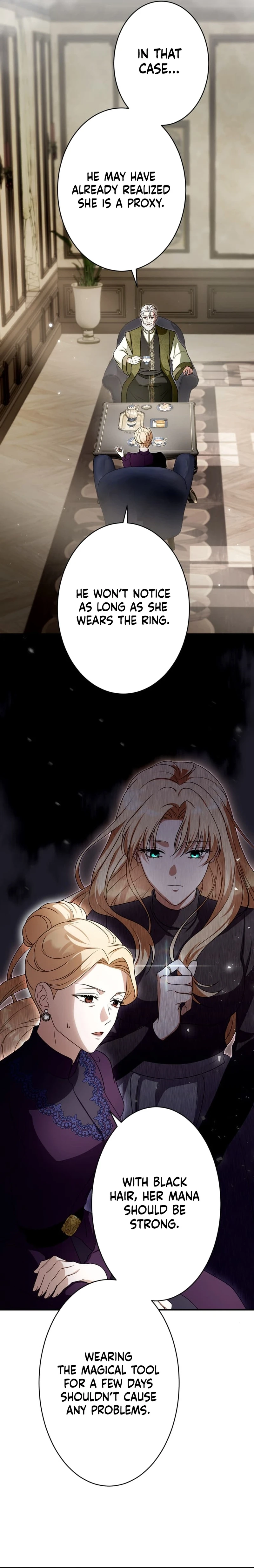 The Substitute is Doted on by the Cold-Hearted Majesty Chapter 9 - page 13