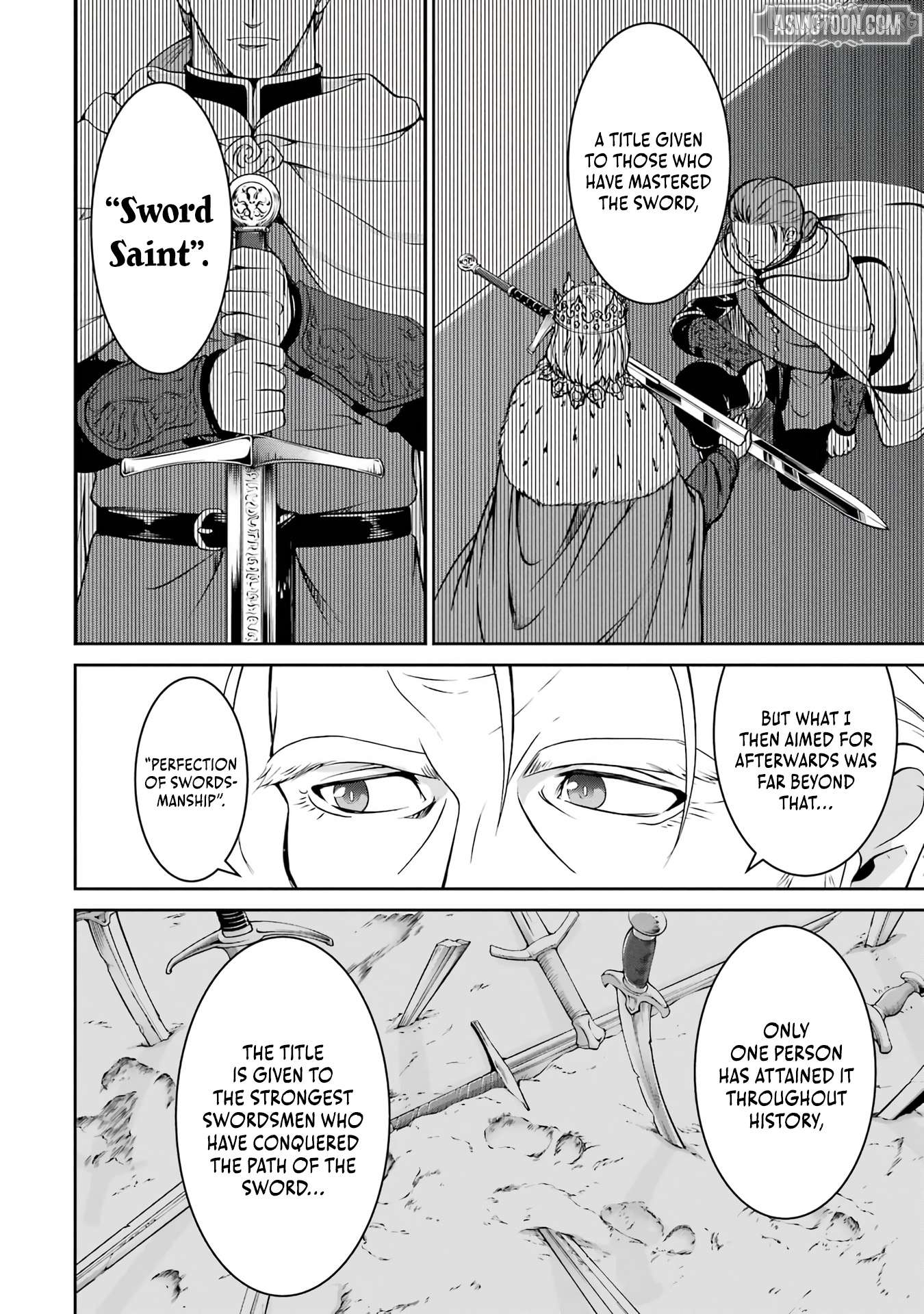 Ossan Boukensha no Okureta Eiyuu-tan - Kansha no Suburi o 1 nichi 1 man Kaishite itara, Kensei ga Deshi-iri Shigan ni Yatte Kita Chapter 1 - page 22