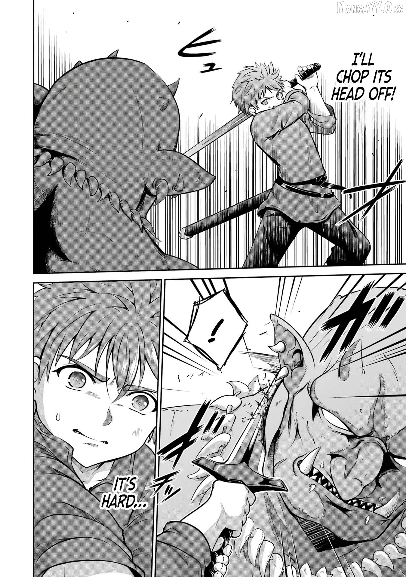 Ossan Boukensha no Okureta Eiyuu-tan - Kansha no Suburi o 1 nichi 1 man Kaishite itara, Kensei ga Deshi-iri Shigan ni Yatte Kita Chapter 1 - page 40