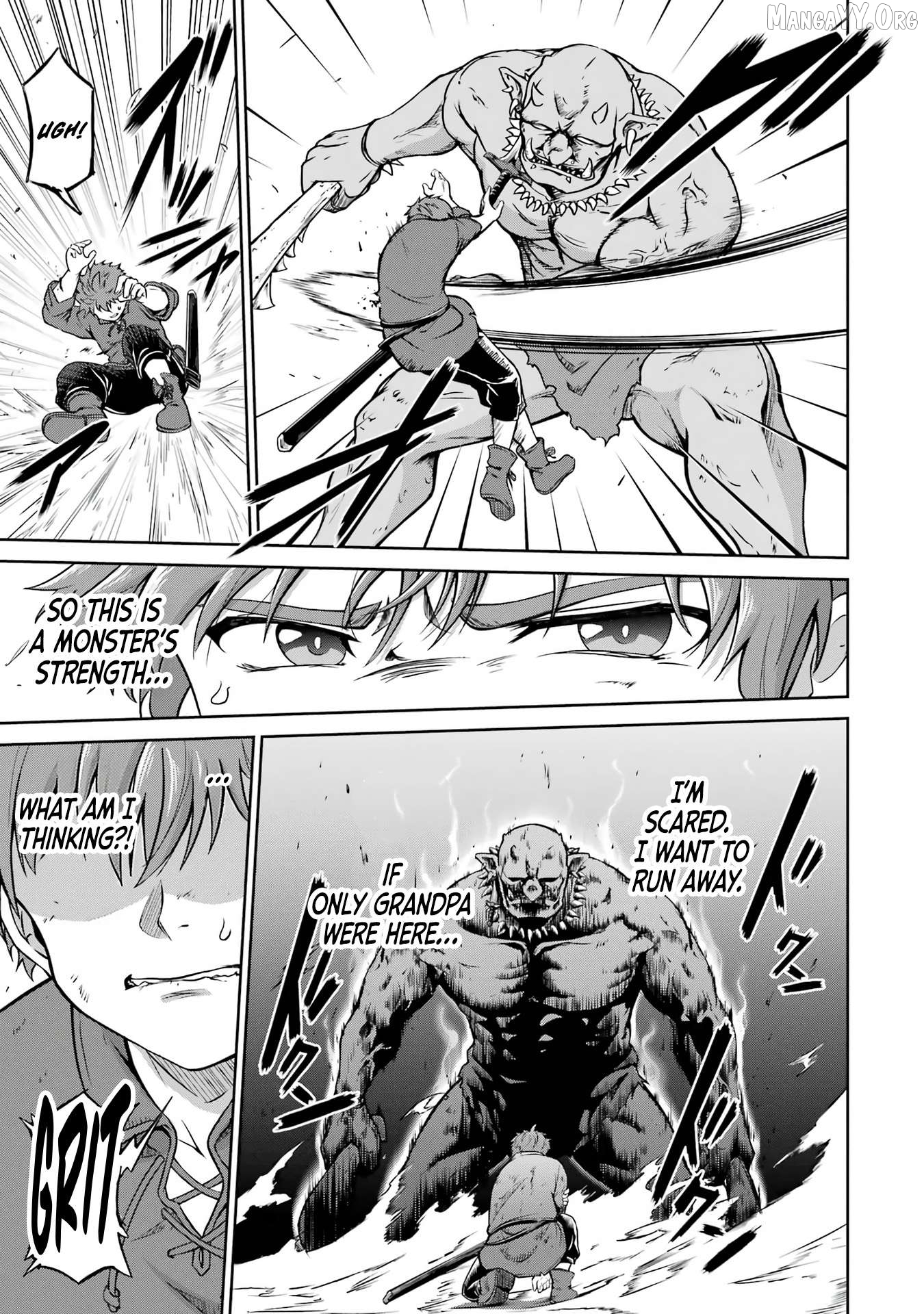 Ossan Boukensha no Okureta Eiyuu-tan - Kansha no Suburi o 1 nichi 1 man Kaishite itara, Kensei ga Deshi-iri Shigan ni Yatte Kita Chapter 1 - page 41
