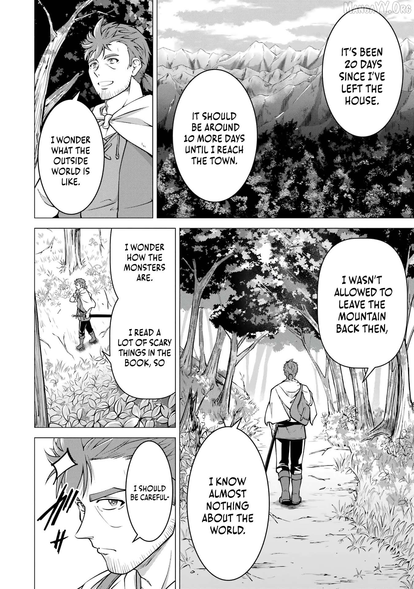 Ossan Boukensha no Okureta Eiyuu-tan - Kansha no Suburi o 1 nichi 1 man Kaishite itara, Kensei ga Deshi-iri Shigan ni Yatte Kita Chapter 1 - page 63