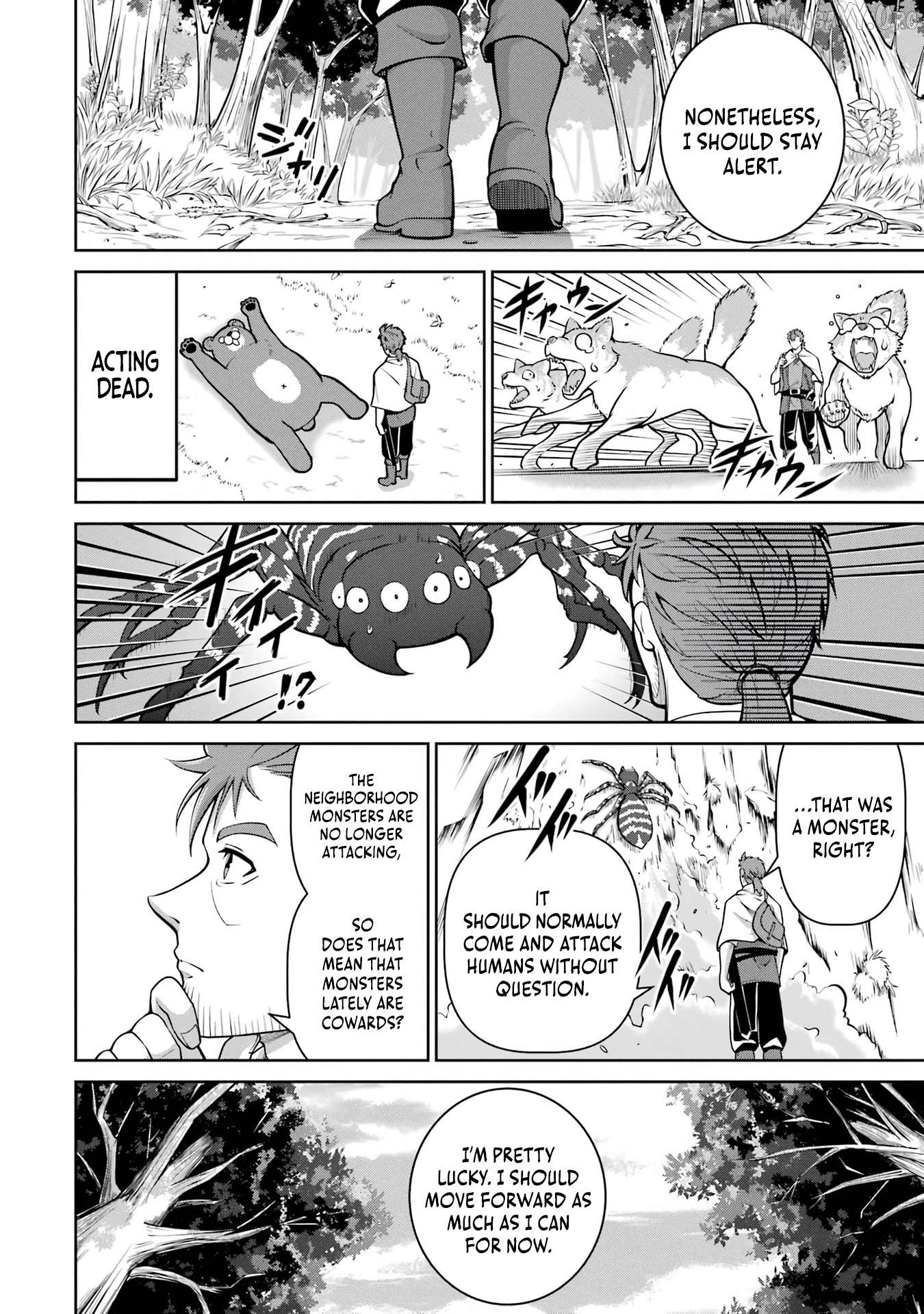 Ossan Boukensha no Okureta Eiyuu-tan - Kansha no Suburi o 1 nichi 1 man Kaishite itara, Kensei ga Deshi-iri Shigan ni Yatte Kita Chapter 1 - page 65