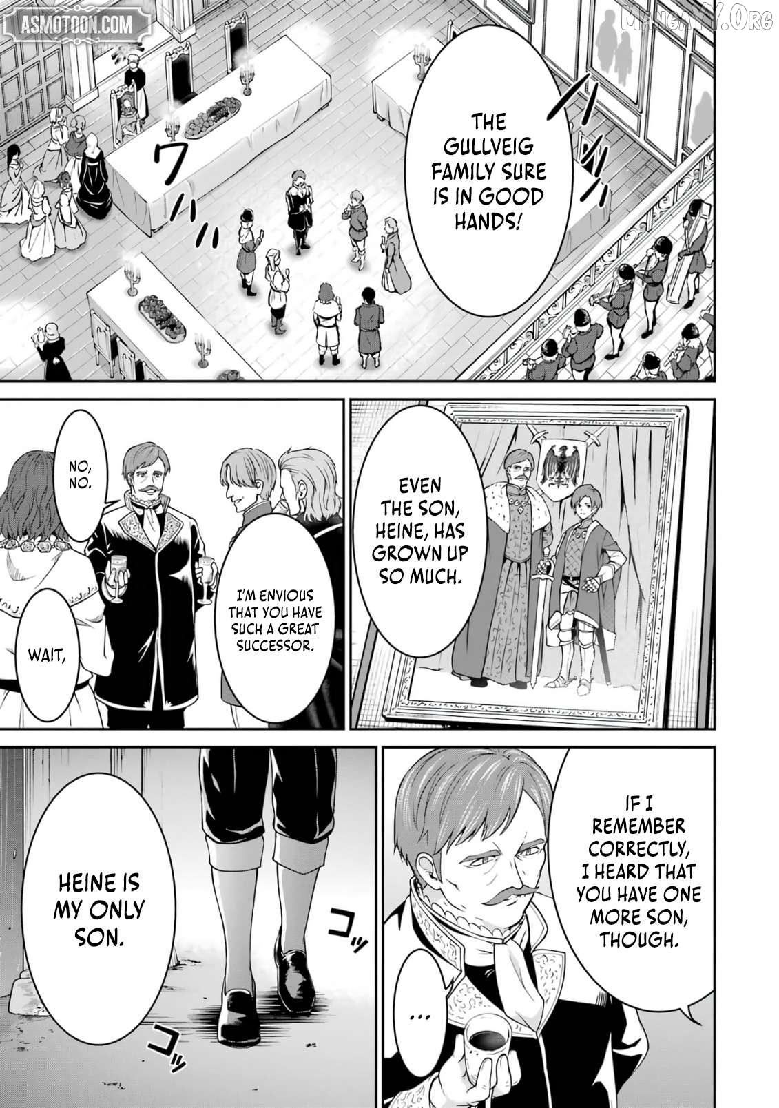 Ossan Boukensha no Okureta Eiyuu-tan - Kansha no Suburi o 1 nichi 1 man Kaishite itara, Kensei ga Deshi-iri Shigan ni Yatte Kita Chapter 1 - page 7