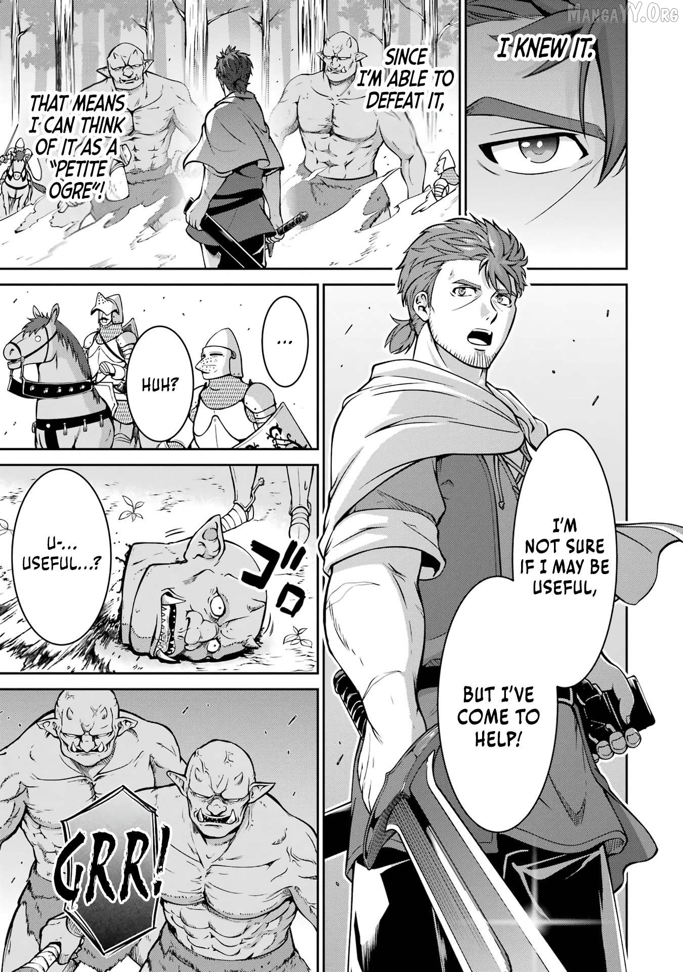 Ossan Boukensha no Okureta Eiyuu-tan - Kansha no Suburi o 1 nichi 1 man Kaishite itara, Kensei ga Deshi-iri Shigan ni Yatte Kita Chapter 1 - page 74