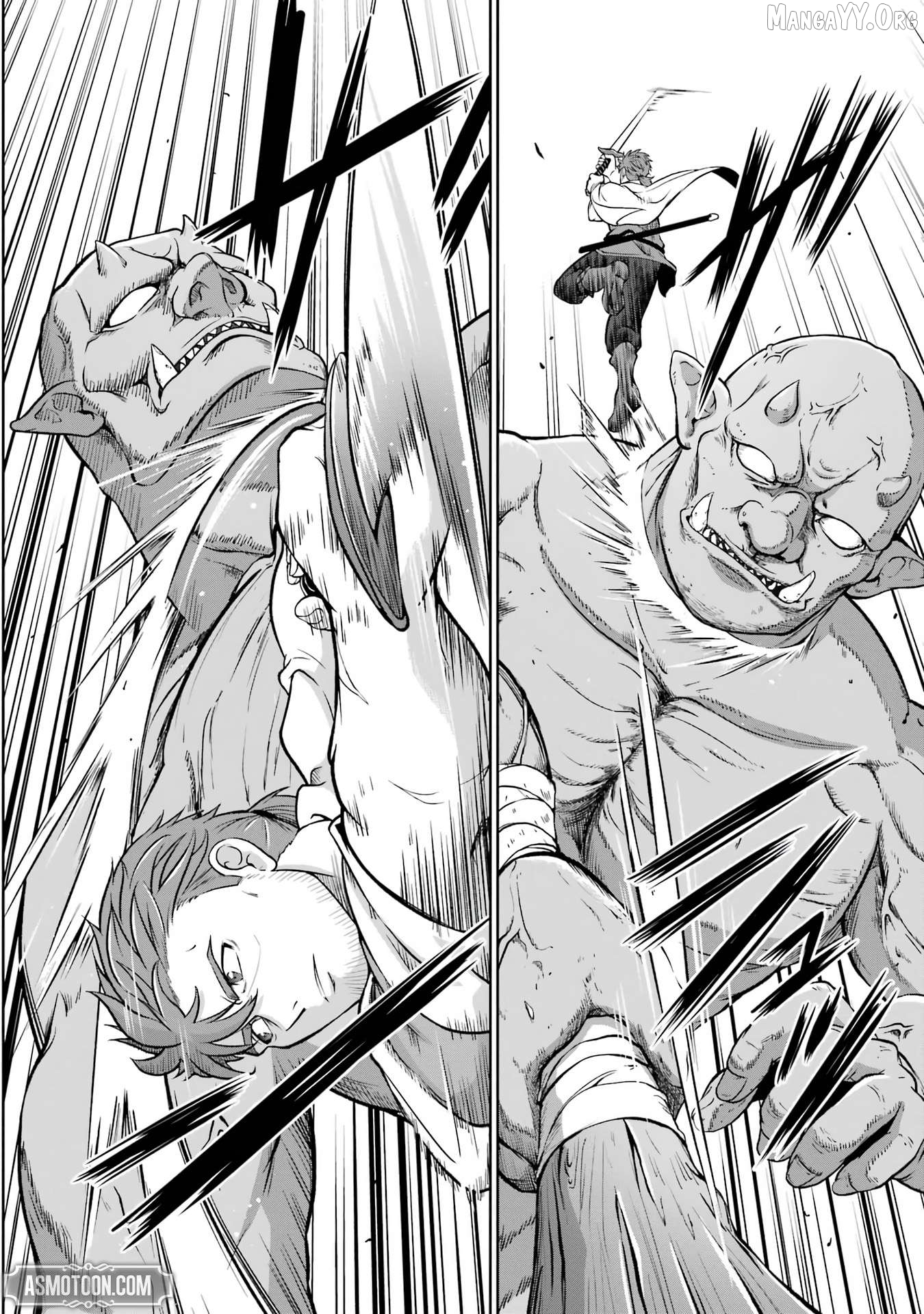 Ossan Boukensha no Okureta Eiyuu-tan - Kansha no Suburi o 1 nichi 1 man Kaishite itara, Kensei ga Deshi-iri Shigan ni Yatte Kita Chapter 1 - page 77