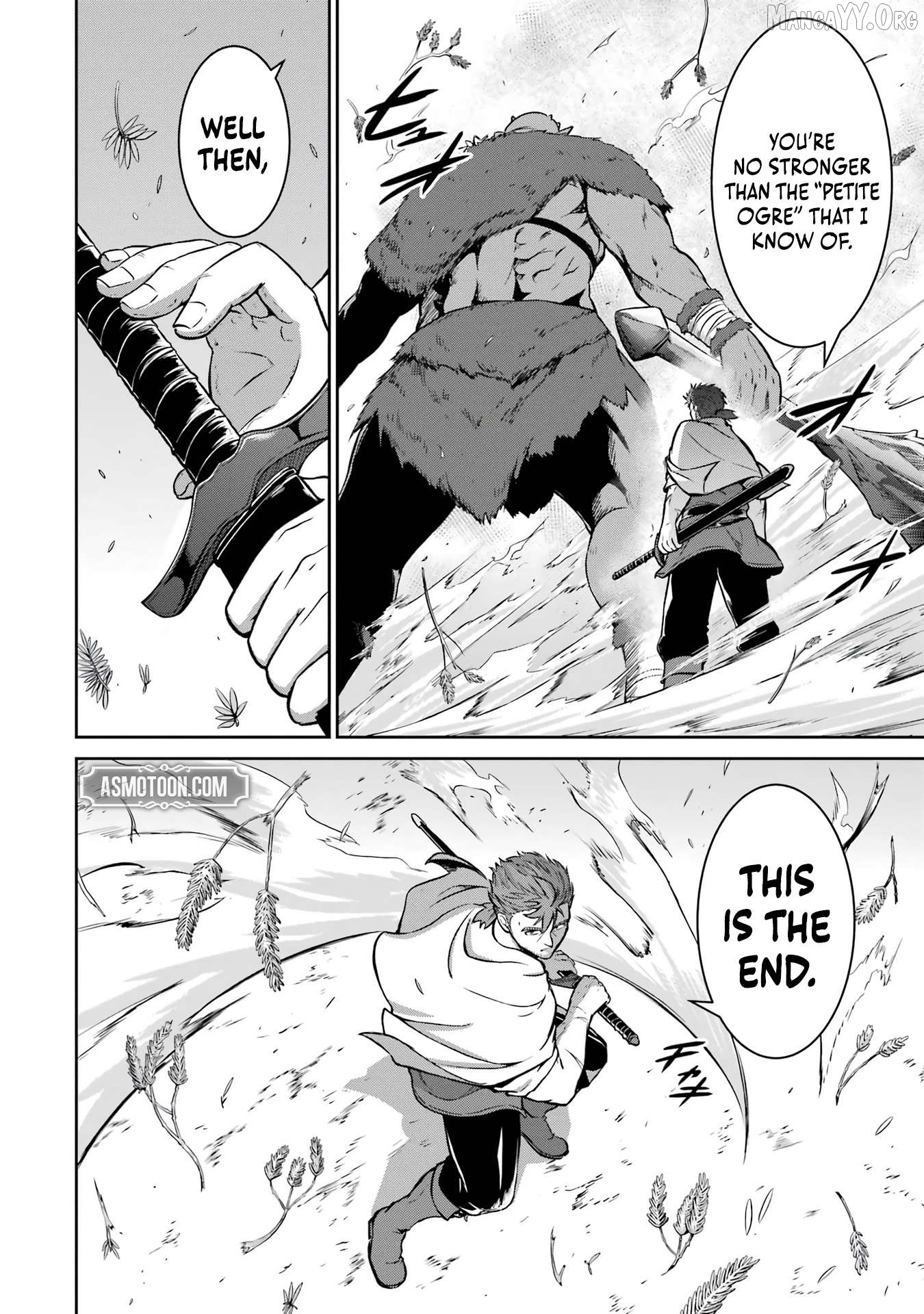 Ossan Boukensha no Okureta Eiyuu-tan - Kansha no Suburi o 1 nichi 1 man Kaishite itara, Kensei ga Deshi-iri Shigan ni Yatte Kita Chapter 1 - page 87