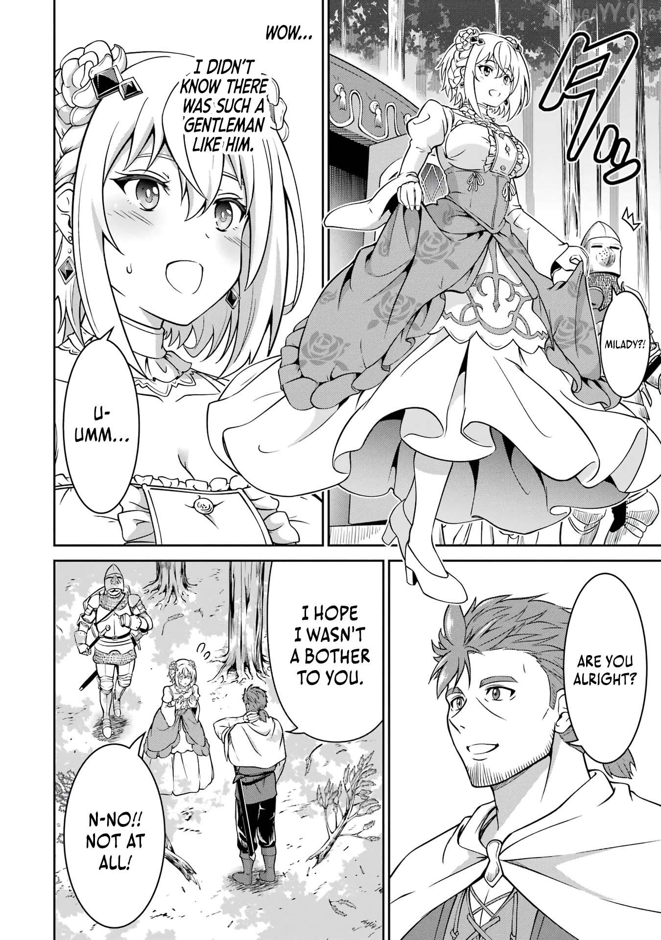 Ossan Boukensha no Okureta Eiyuu-tan - Kansha no Suburi o 1 nichi 1 man Kaishite itara, Kensei ga Deshi-iri Shigan ni Yatte Kita Chapter 1 - page 91