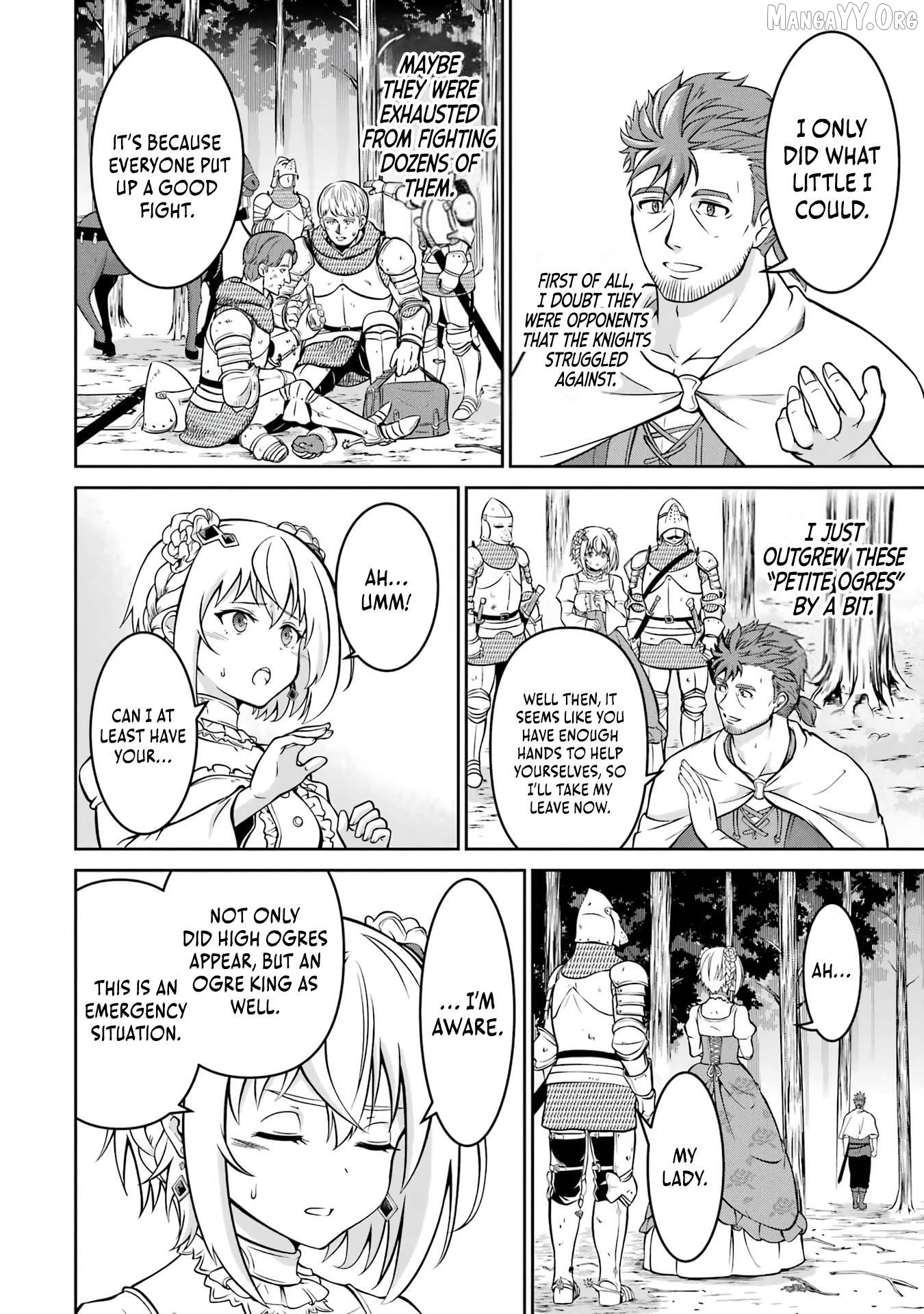 Ossan Boukensha no Okureta Eiyuu-tan - Kansha no Suburi o 1 nichi 1 man Kaishite itara, Kensei ga Deshi-iri Shigan ni Yatte Kita Chapter 1 - page 93