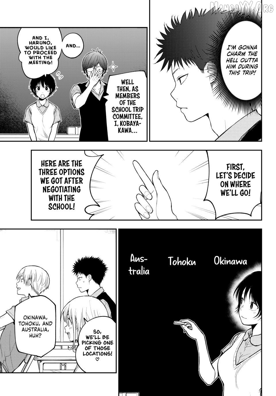 My Charms Are Wasted On Kuroiwa Medaka Chapter 209.1 - page 3