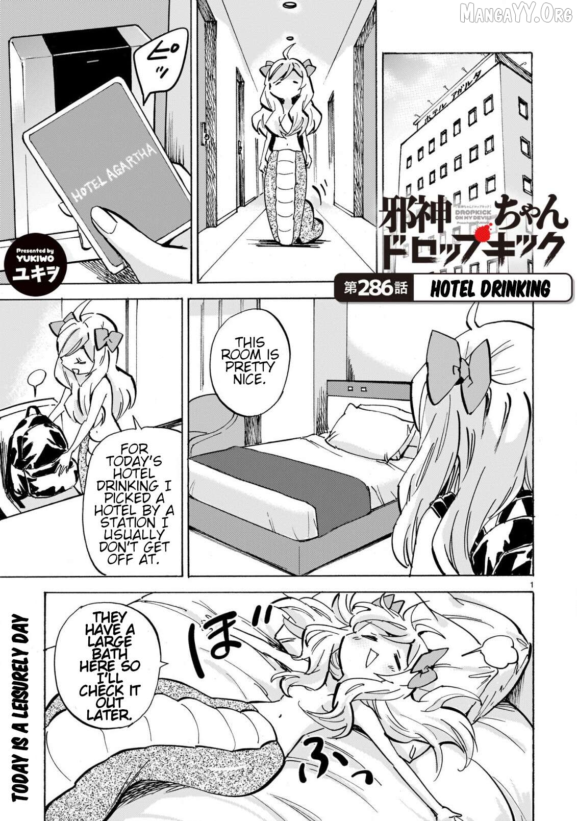 Jashin-chan Dropkick Chapter 292 - page 1