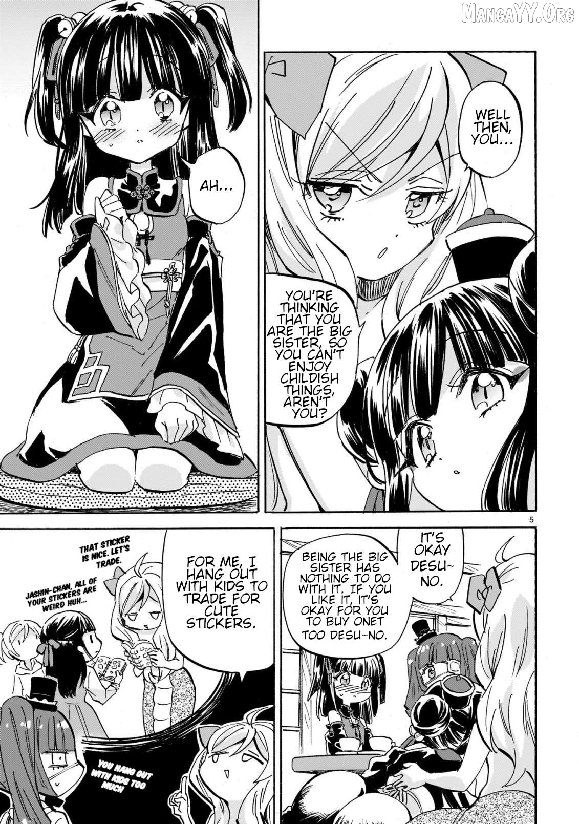 Jashin-chan Dropkick Chapter 293 - page 5