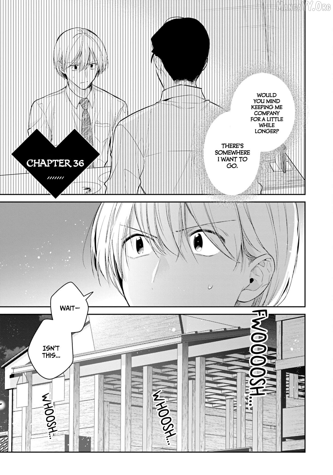 Misato-San Is A Bit Cold Towards Her Boss Who Pampers Chapter 36 - page 1