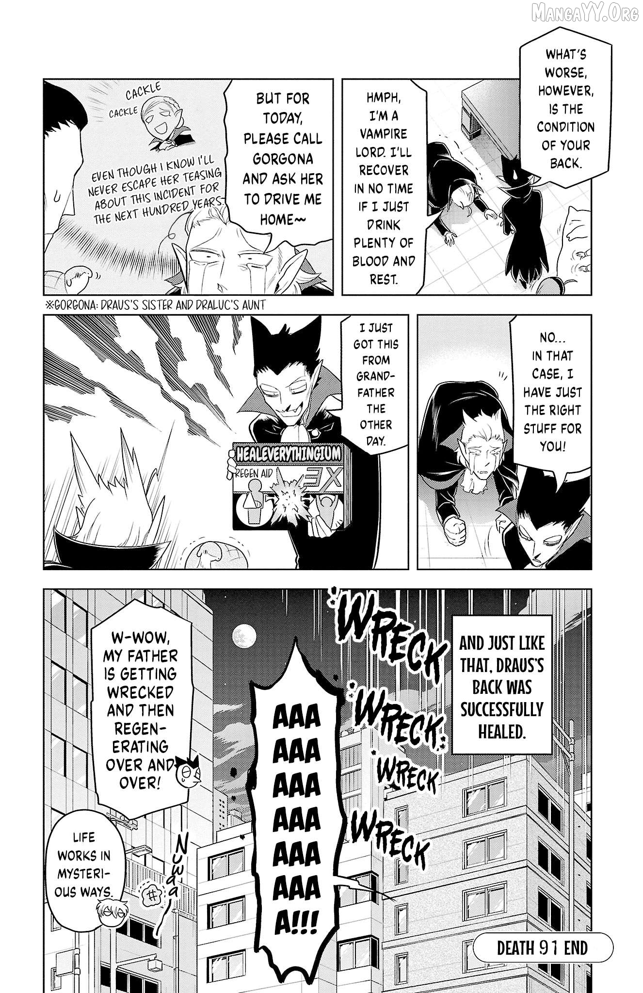 Kyuuketsuki Sugu Shinu Chapter 91 - page 12