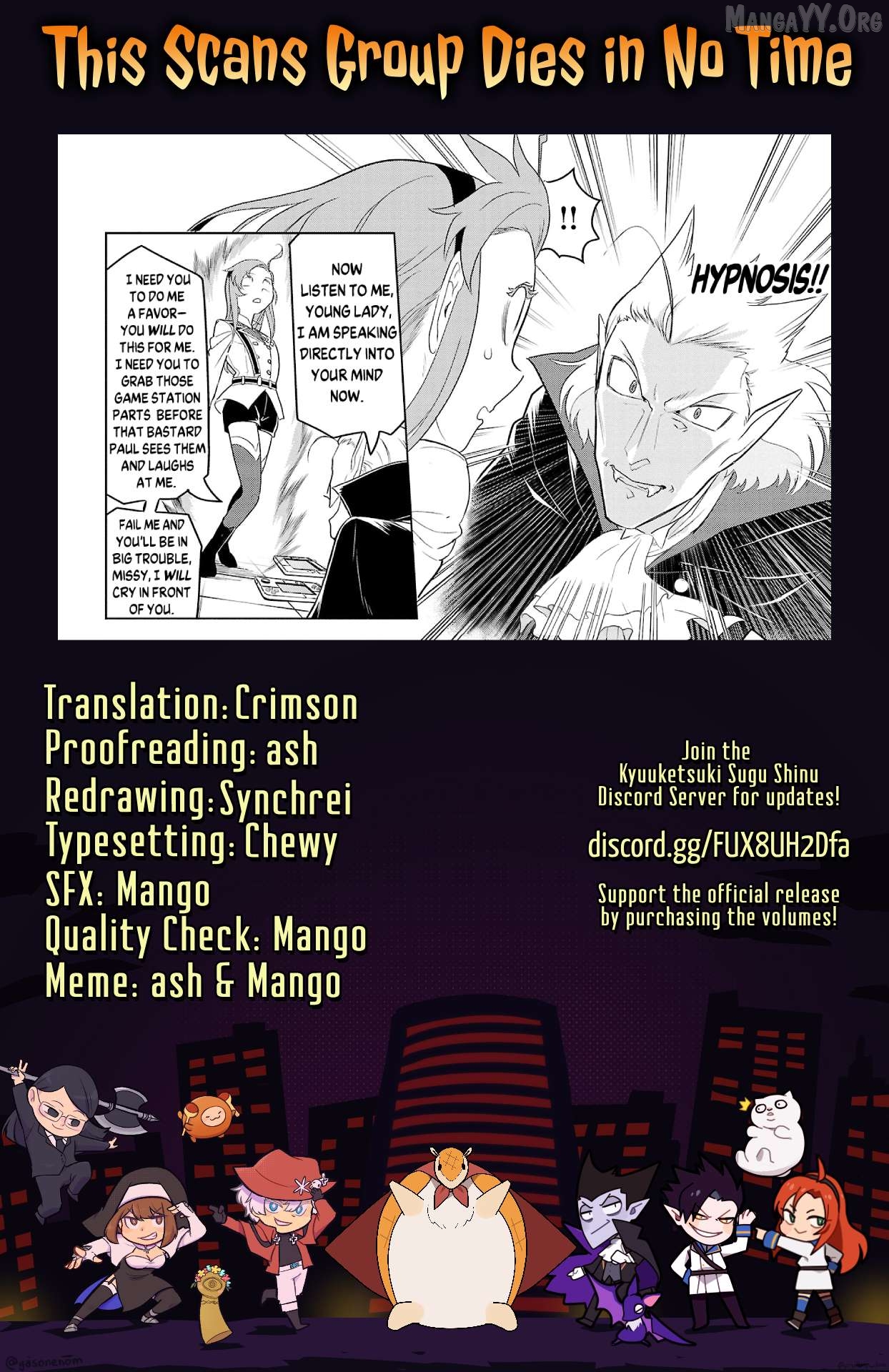 Kyuuketsuki Sugu Shinu Chapter 91 - page 14