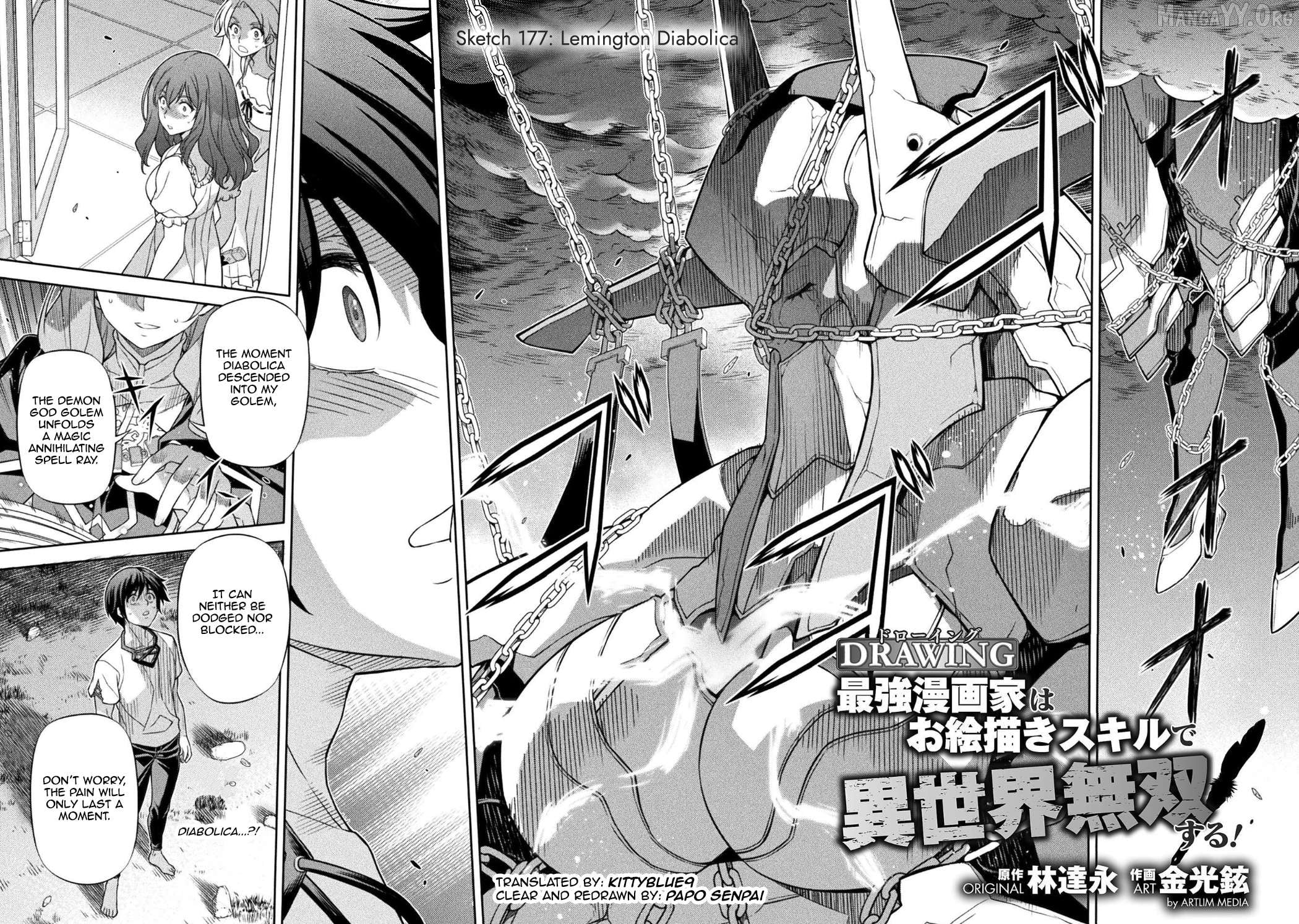 Drawing: The Greatest Mangaka Becomes A Skilled “Martial Artist” In Another World Chapter 177 - page 2