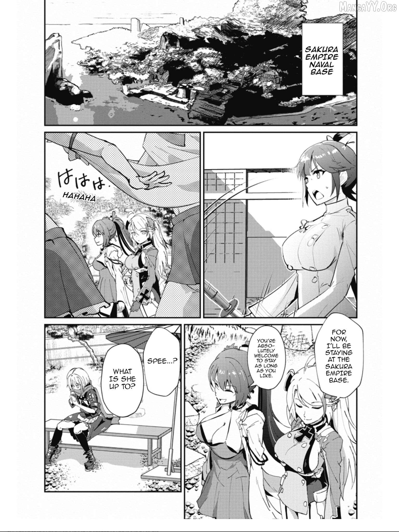 Azur Lane The Animation: Vacations Chapter 36 - page 14