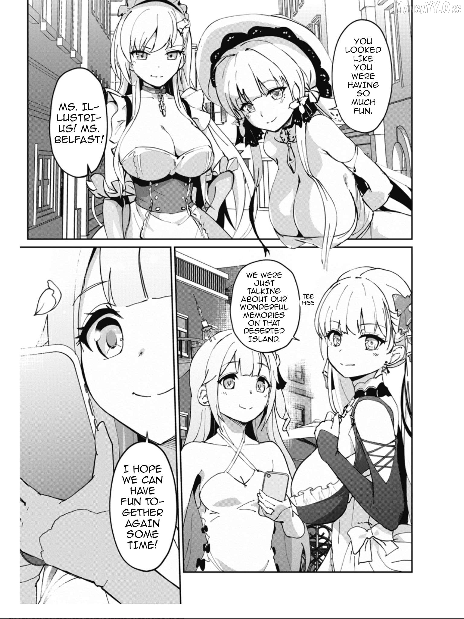 Azur Lane The Animation: Vacations Chapter 36 - page 17