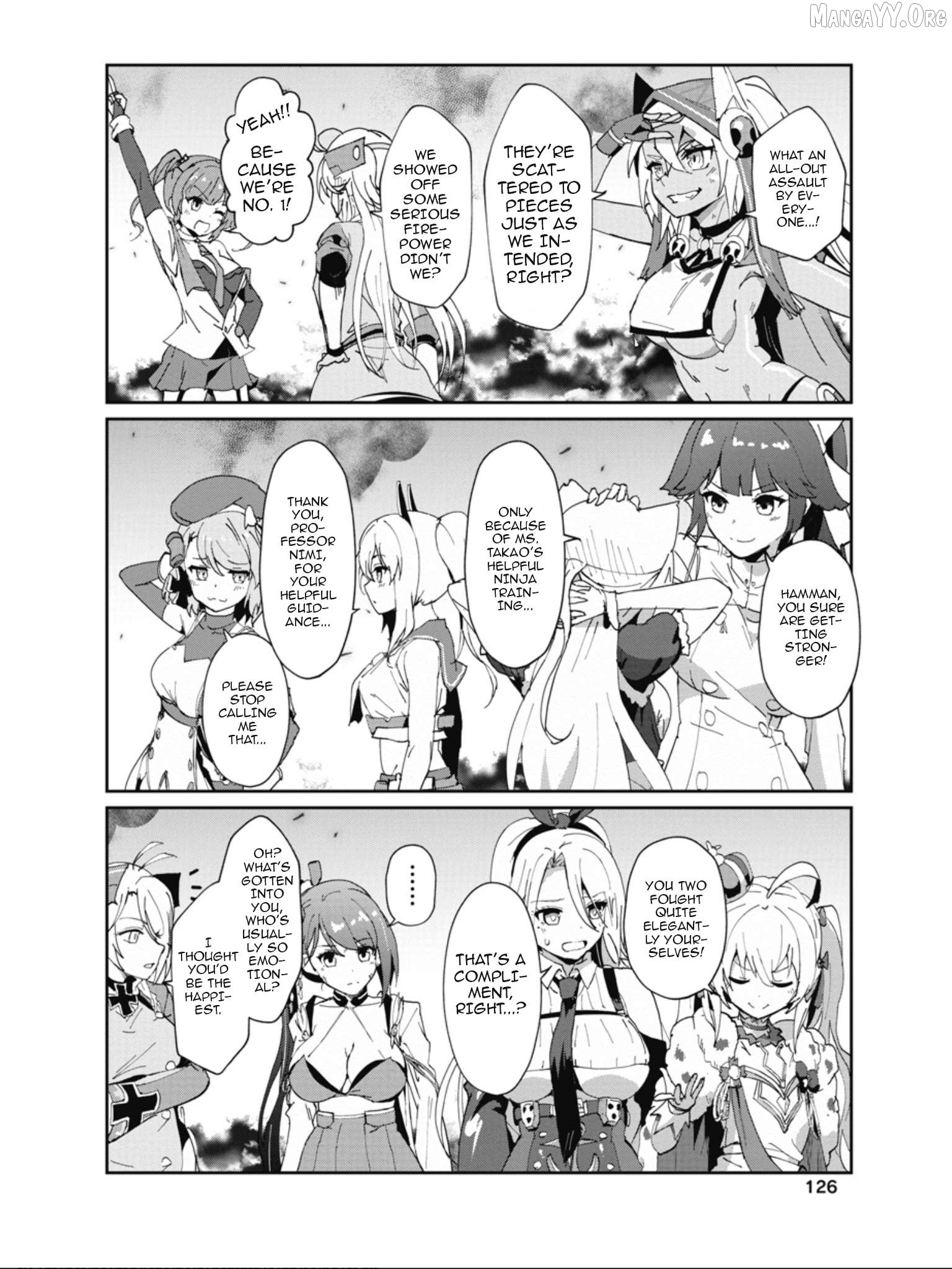 Azur Lane The Animation: Vacations Chapter 36 - page 4