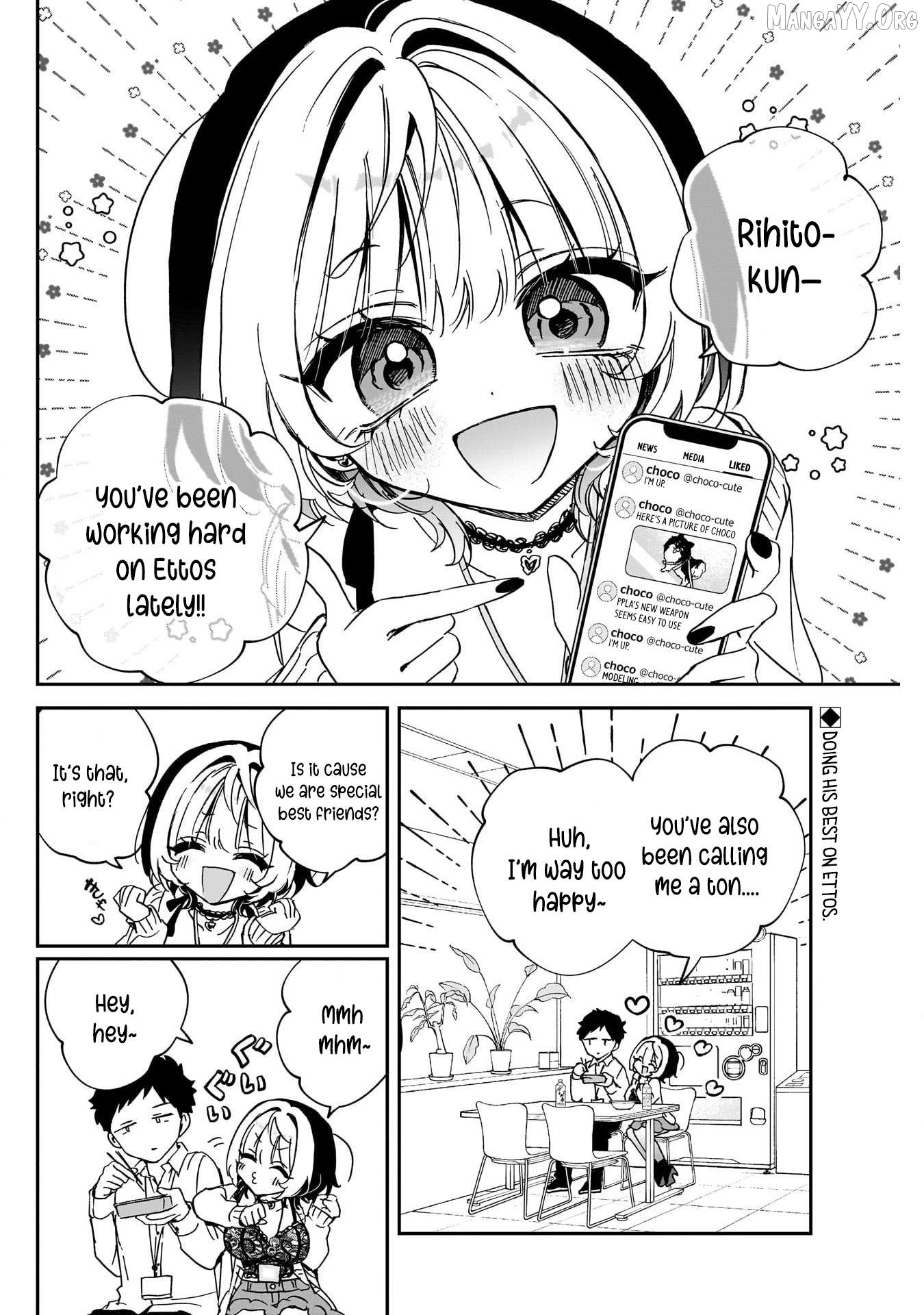 Noa-Senpai Wa Tomodachi. Chapter 93 - page 2