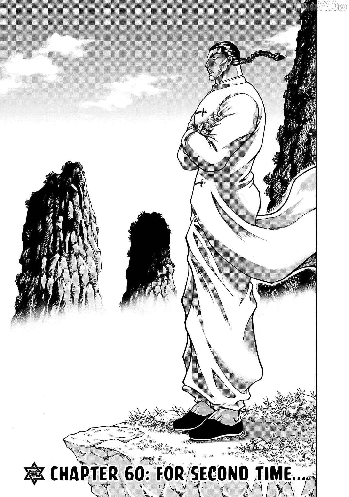 Baki Gaiden – Retsu Kaioh Isekai Tensei Shitemo Ikkō Kamawan! Chapter 60 - page 1
