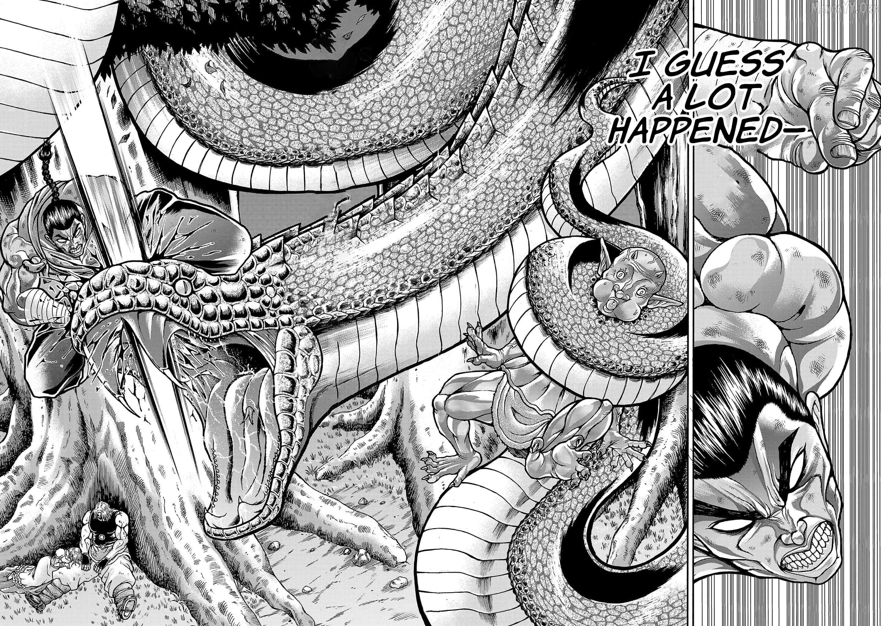 Baki Gaiden – Retsu Kaioh Isekai Tensei Shitemo Ikkō Kamawan! Chapter 60 - page 10