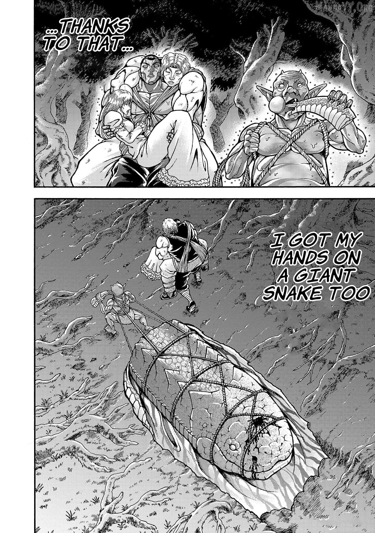 Baki Gaiden – Retsu Kaioh Isekai Tensei Shitemo Ikkō Kamawan! Chapter 60 - page 11