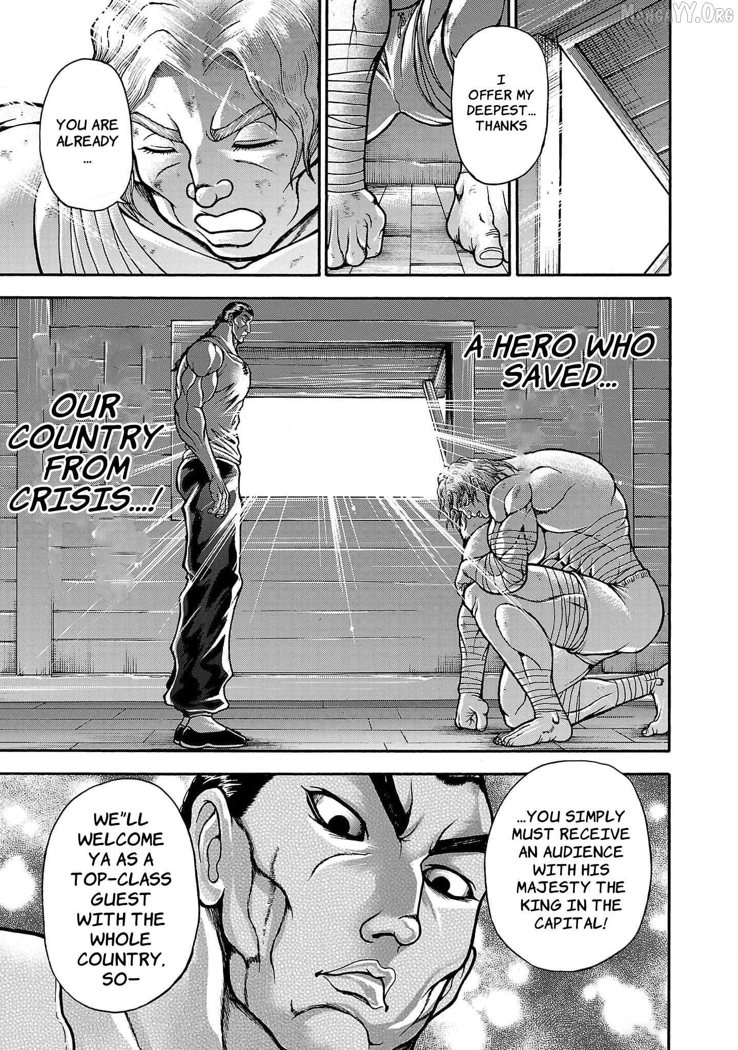 Baki Gaiden – Retsu Kaioh Isekai Tensei Shitemo Ikkō Kamawan! Chapter 60 - page 12
