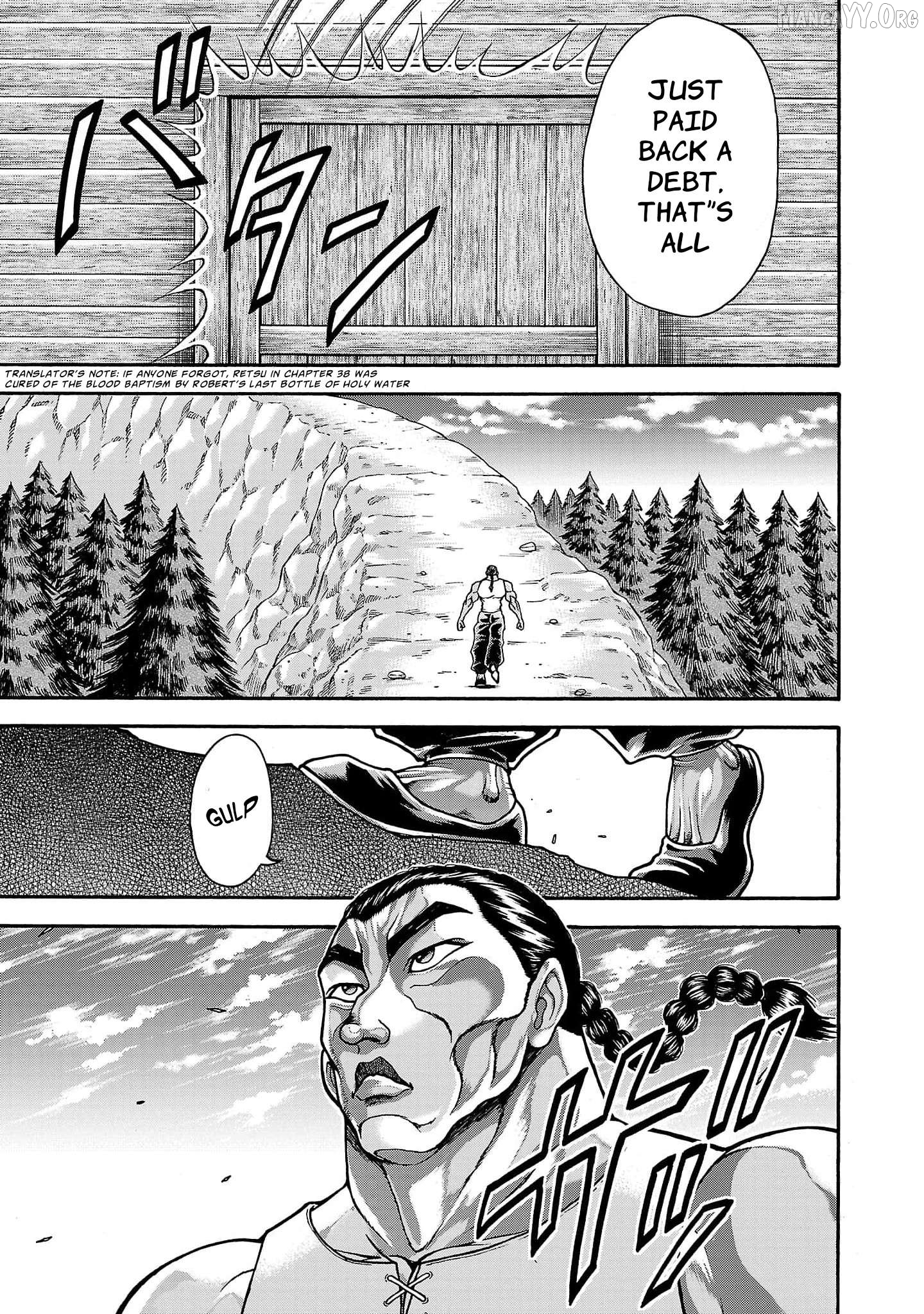 Baki Gaiden – Retsu Kaioh Isekai Tensei Shitemo Ikkō Kamawan! Chapter 60 - page 14