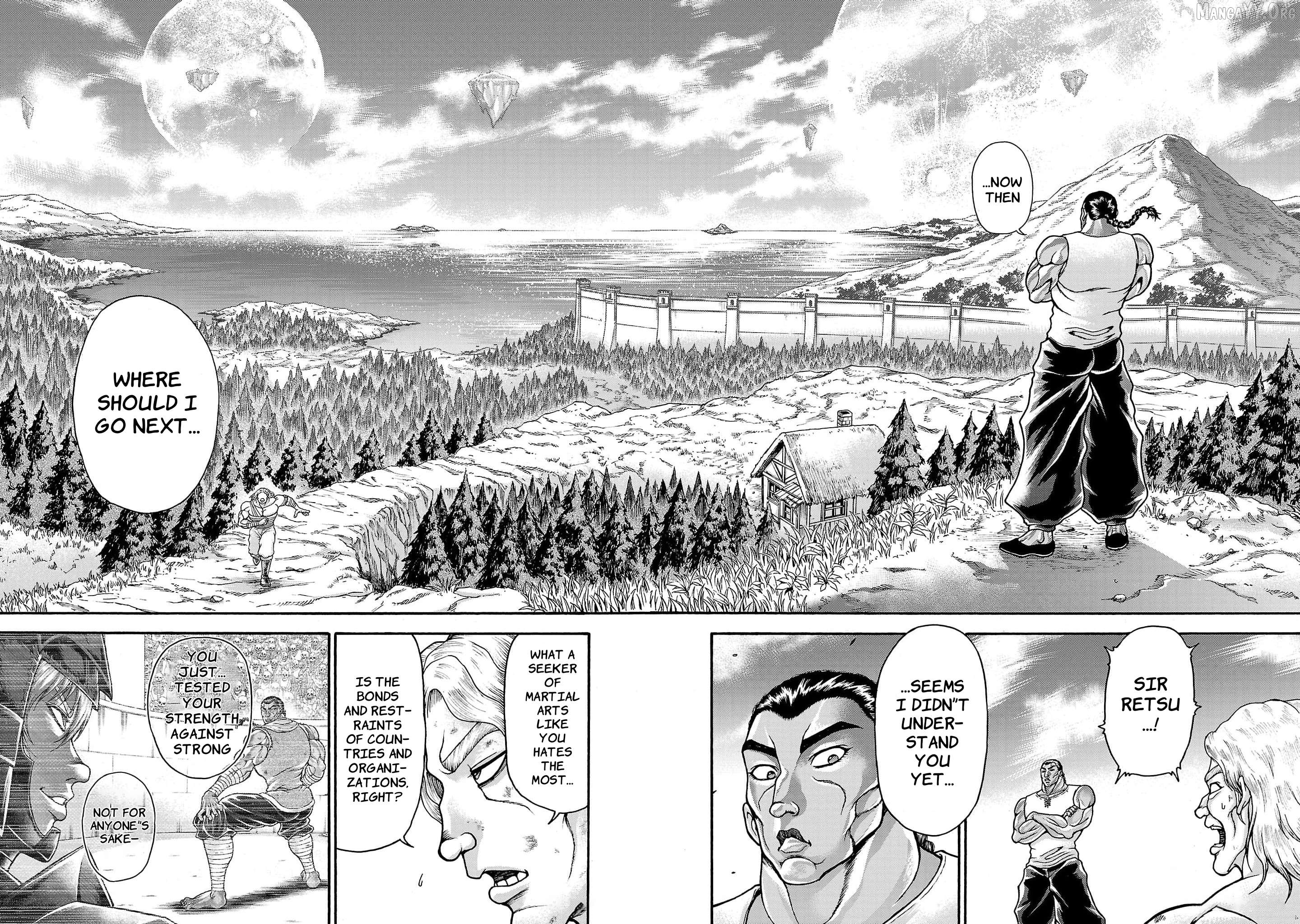 Baki Gaiden – Retsu Kaioh Isekai Tensei Shitemo Ikkō Kamawan! Chapter 60 - page 15