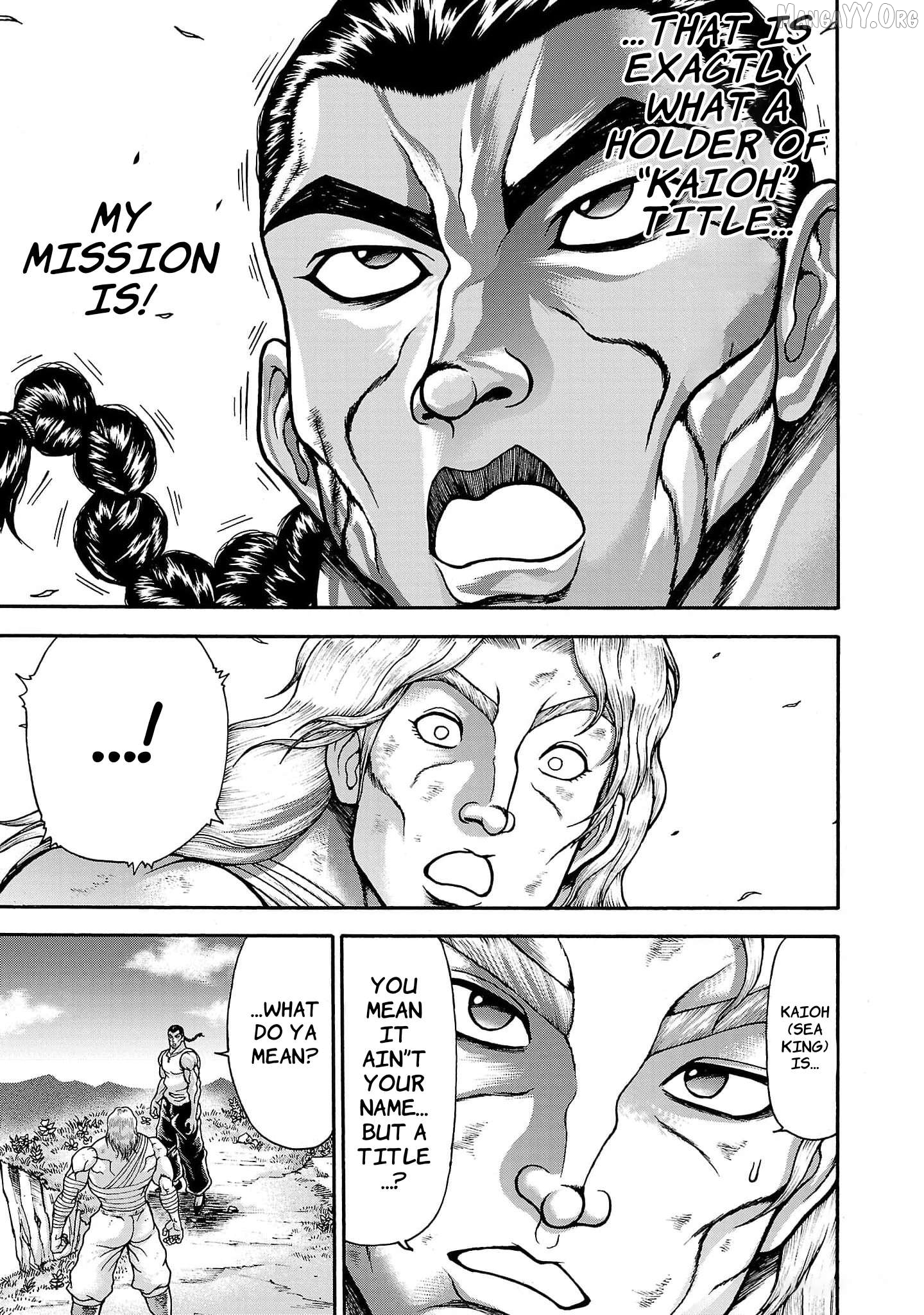 Baki Gaiden – Retsu Kaioh Isekai Tensei Shitemo Ikkō Kamawan! Chapter 60 - page 17
