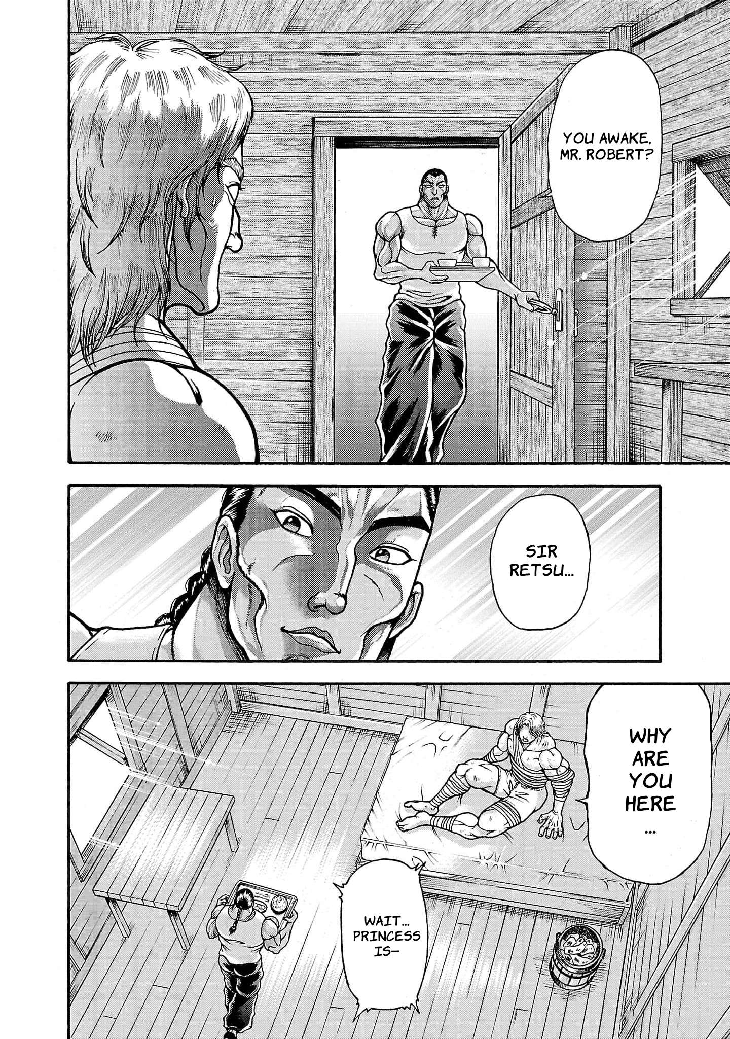 Baki Gaiden – Retsu Kaioh Isekai Tensei Shitemo Ikkō Kamawan! Chapter 60 - page 6