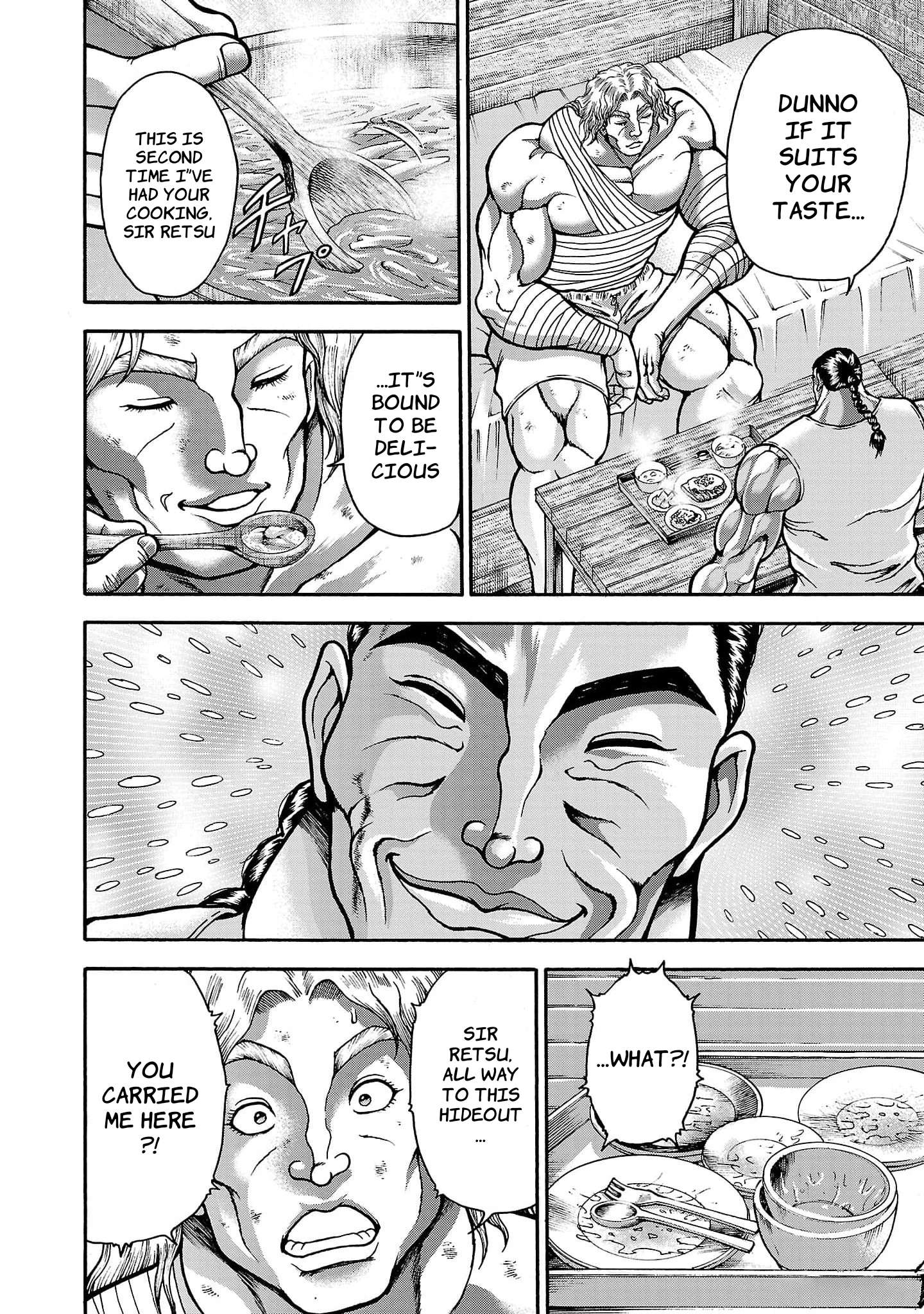 Baki Gaiden – Retsu Kaioh Isekai Tensei Shitemo Ikkō Kamawan! Chapter 60 - page 8