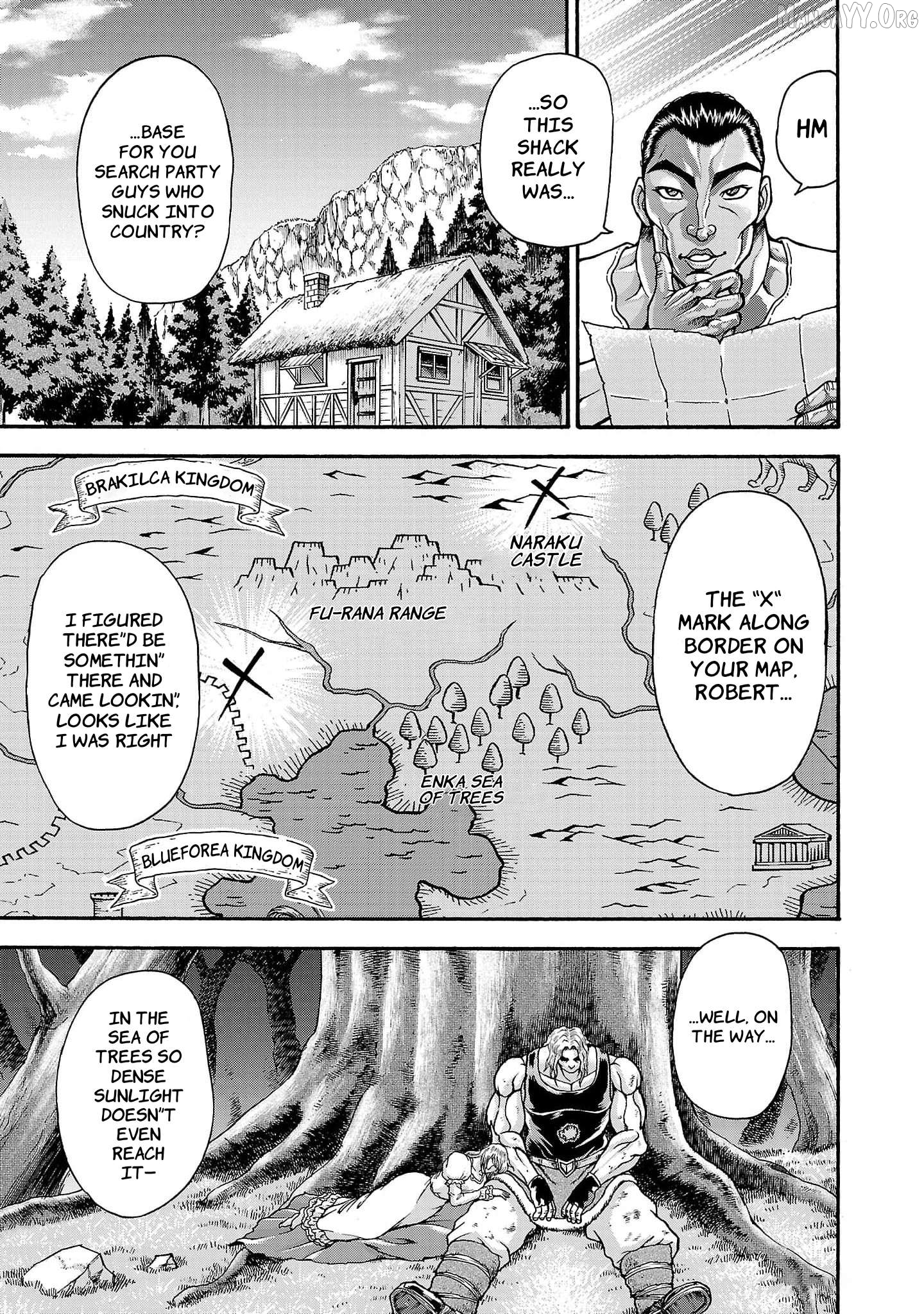 Baki Gaiden – Retsu Kaioh Isekai Tensei Shitemo Ikkō Kamawan! Chapter 60 - page 9
