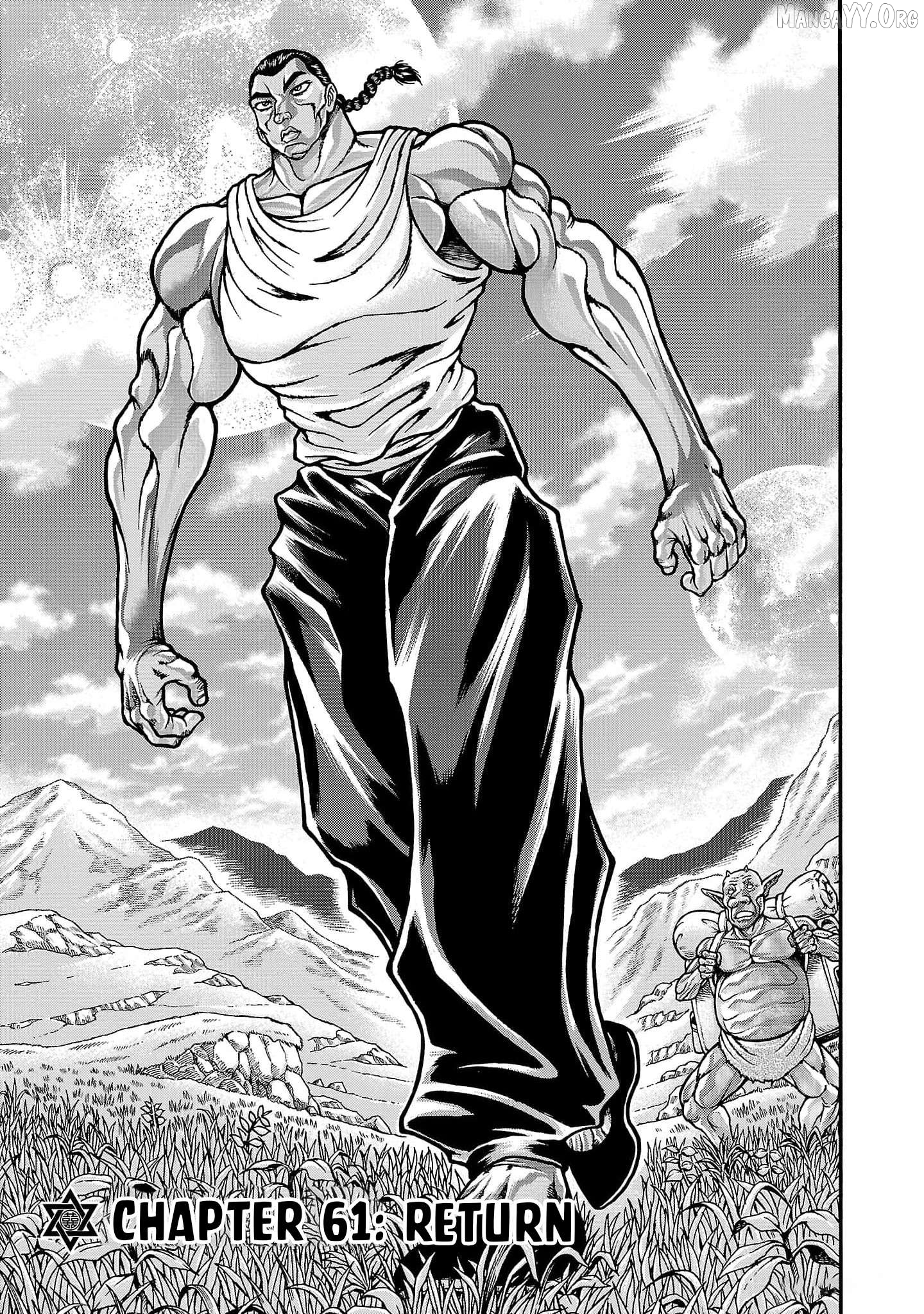 Baki Gaiden – Retsu Kaioh Isekai Tensei Shitemo Ikkō Kamawan! Chapter 61 - page 1