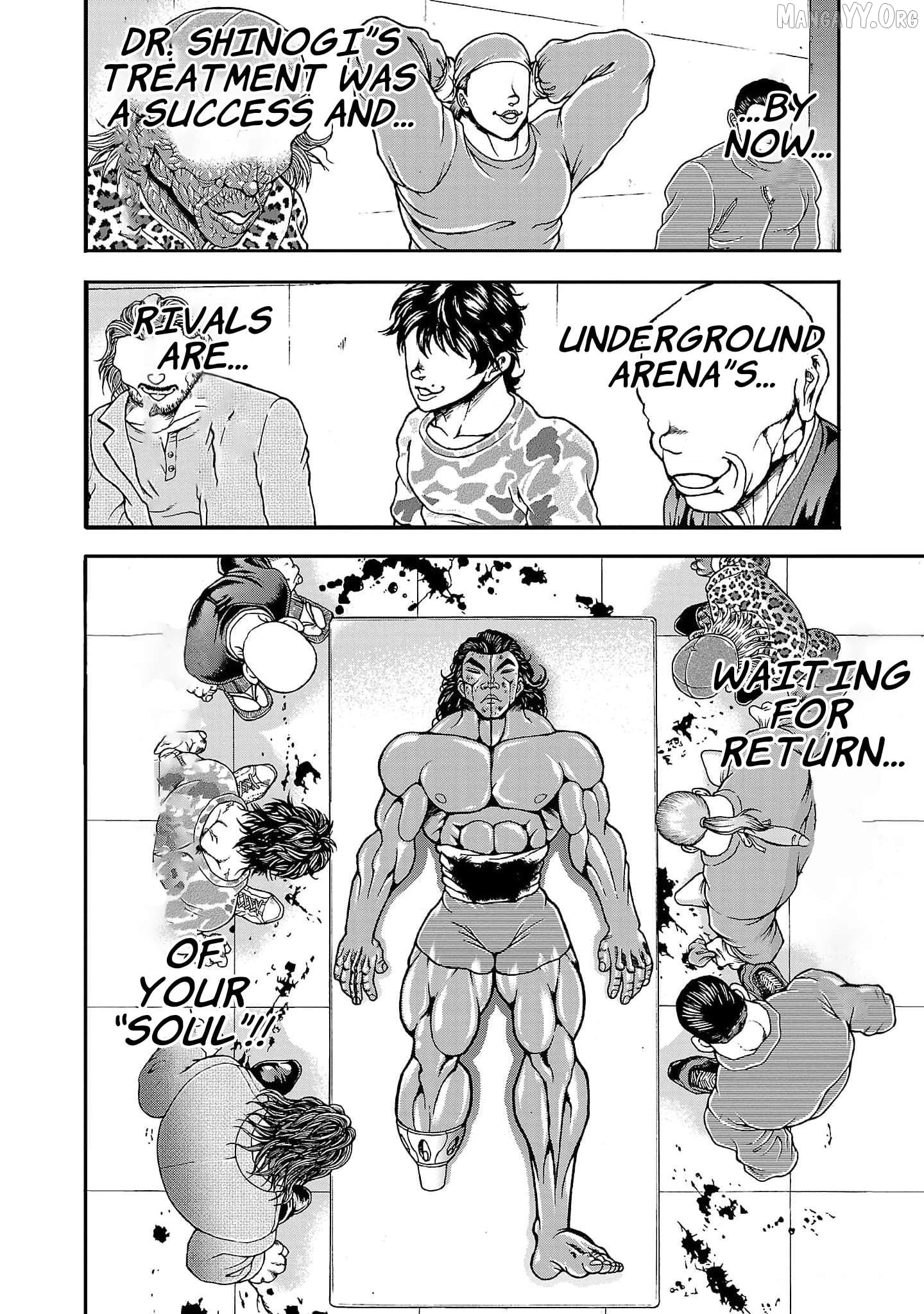 Baki Gaiden – Retsu Kaioh Isekai Tensei Shitemo Ikkō Kamawan! Chapter 61 - page 12