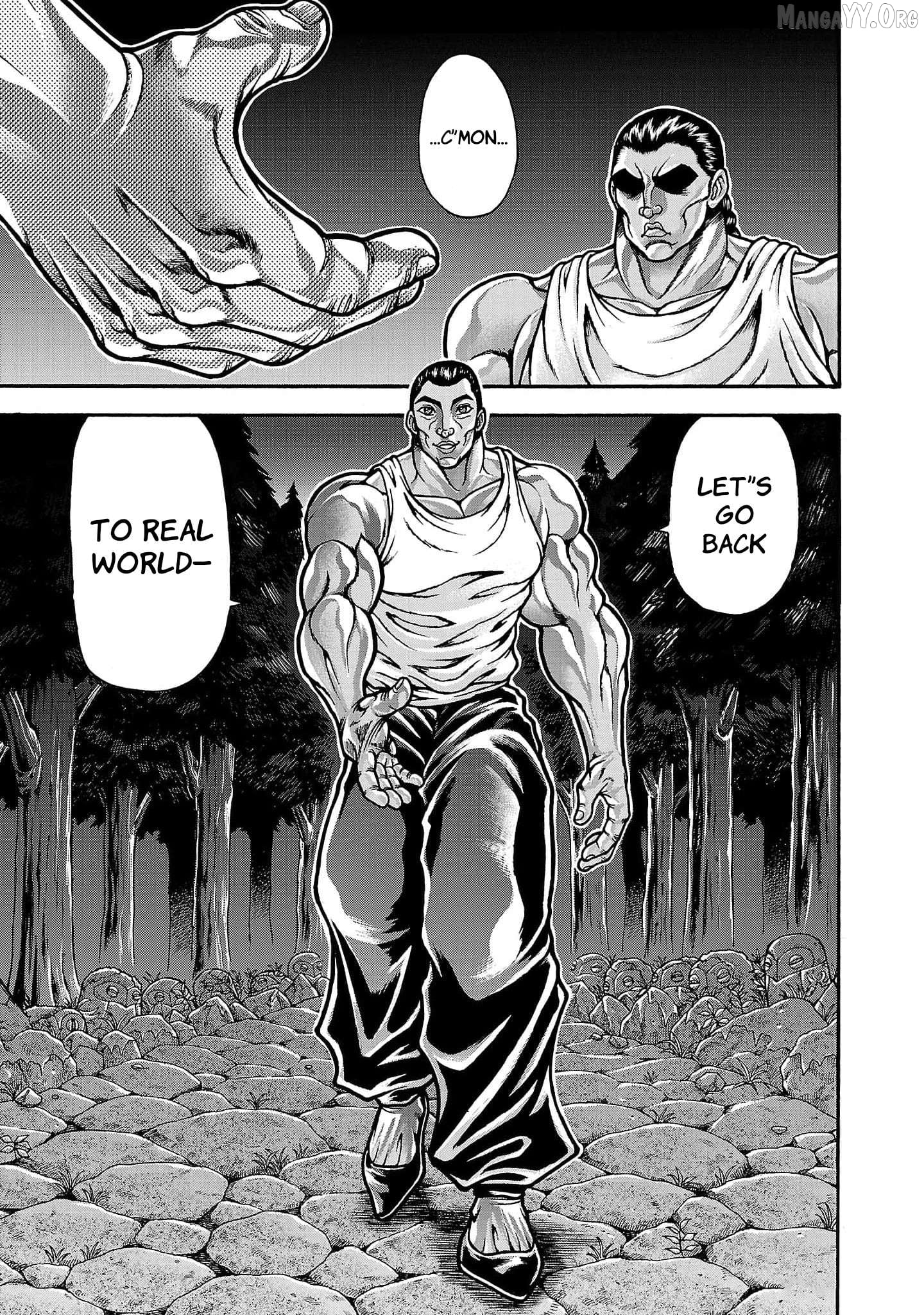 Baki Gaiden – Retsu Kaioh Isekai Tensei Shitemo Ikkō Kamawan! Chapter 61 - page 13