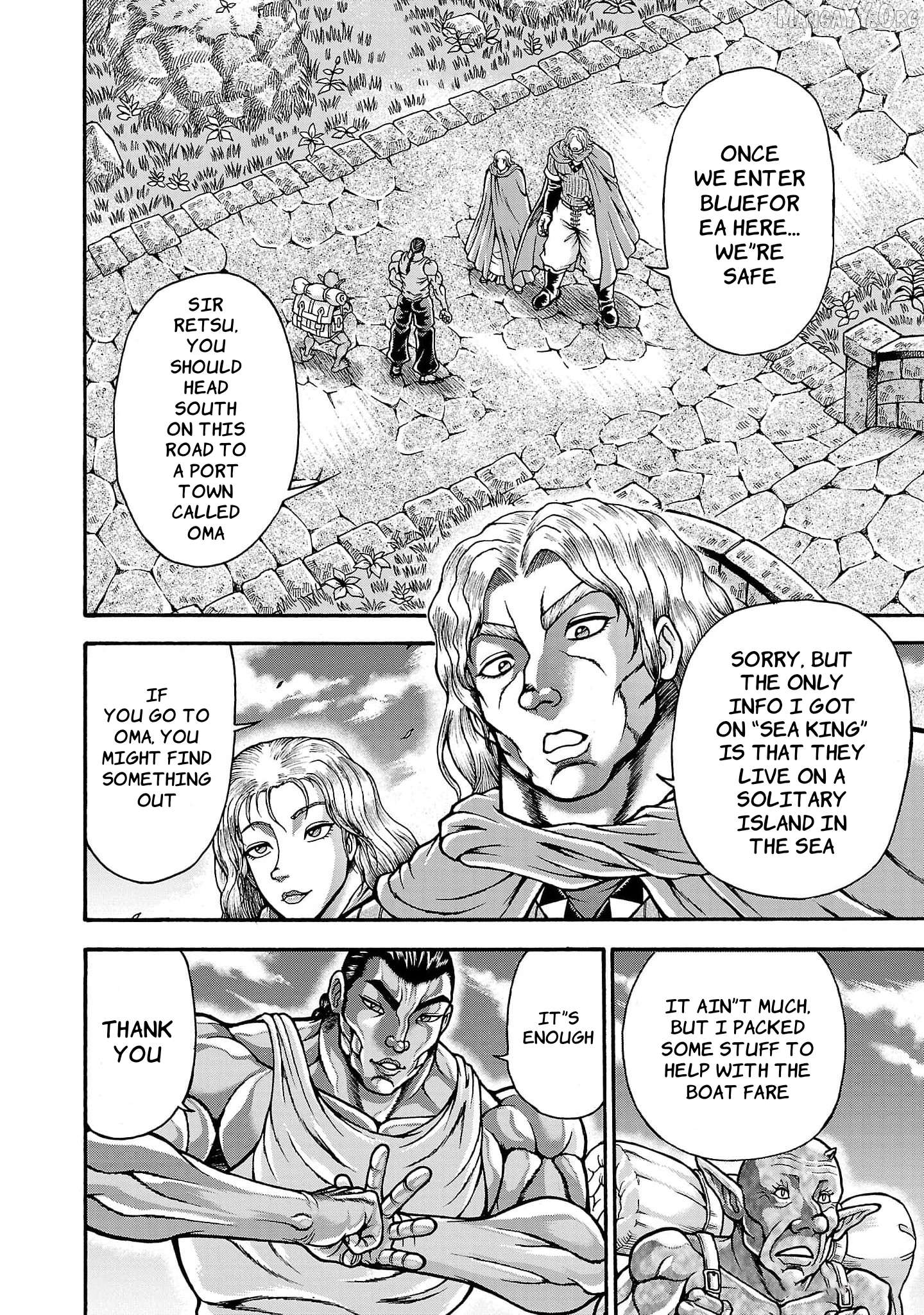 Baki Gaiden – Retsu Kaioh Isekai Tensei Shitemo Ikkō Kamawan! Chapter 61 - page 2
