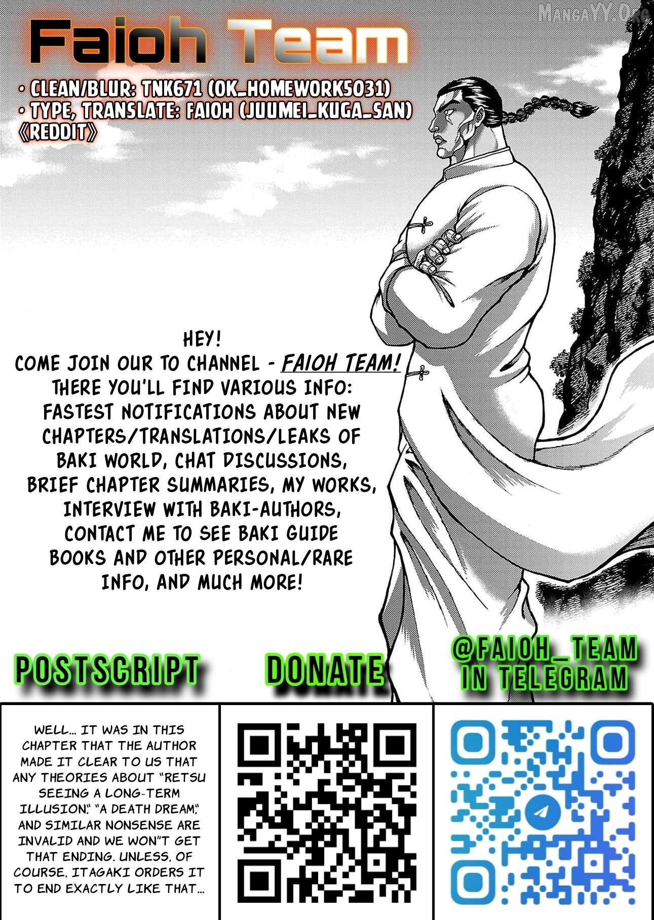 Baki Gaiden – Retsu Kaioh Isekai Tensei Shitemo Ikkō Kamawan! Chapter 61 - page 20