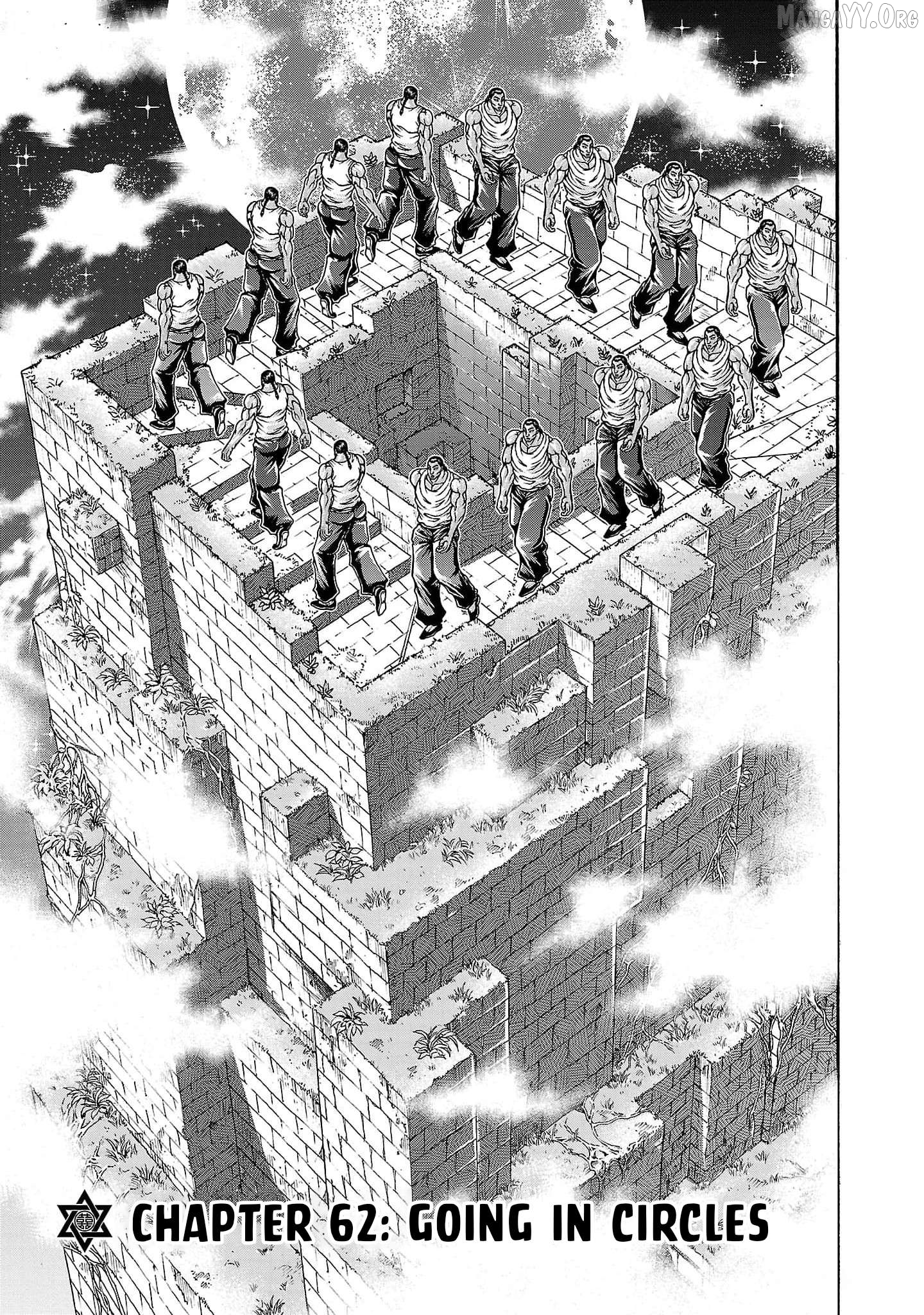 Baki Gaiden – Retsu Kaioh Isekai Tensei Shitemo Ikkō Kamawan! Chapter 62 - page 1