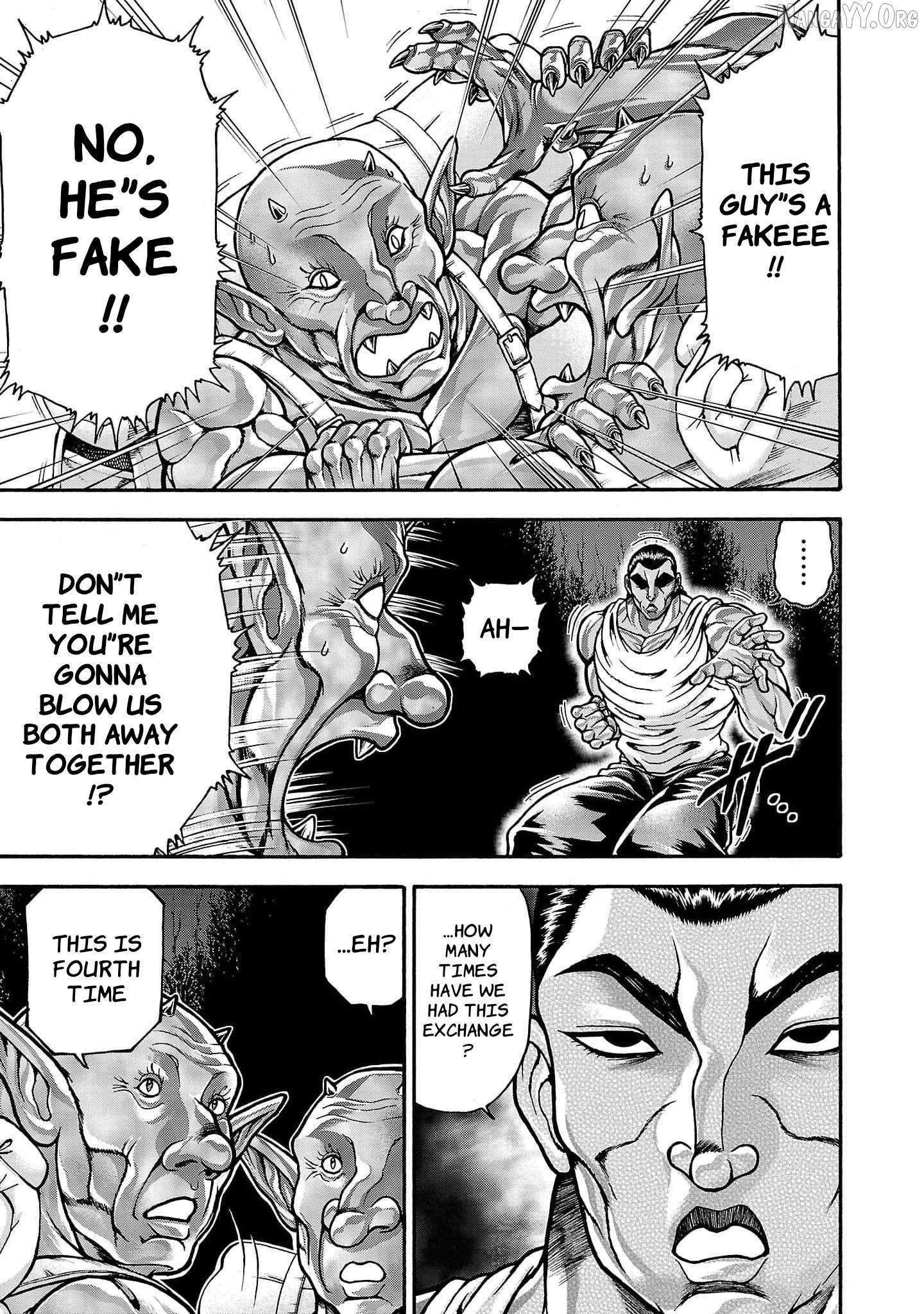 Baki Gaiden – Retsu Kaioh Isekai Tensei Shitemo Ikkō Kamawan! Chapter 62 - page 15