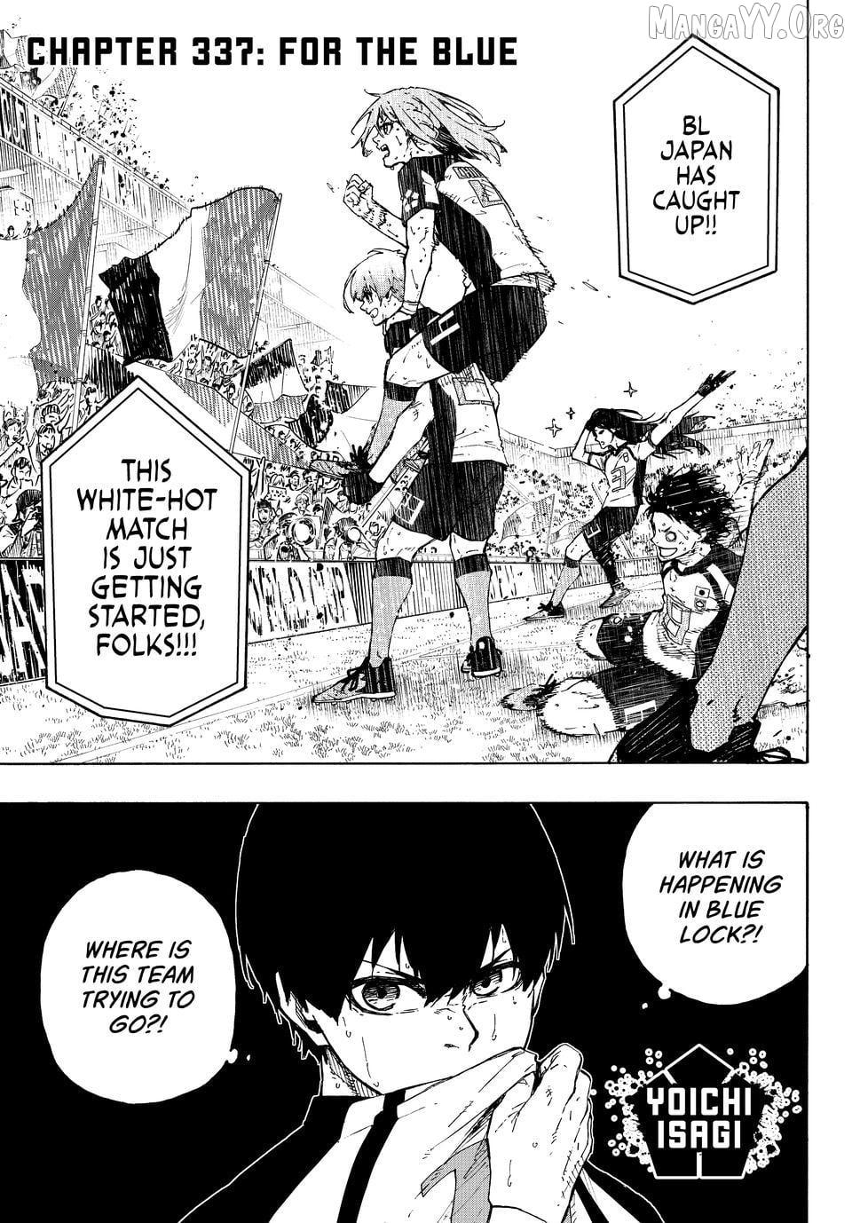 Blue Lock Chapter 337 - page 1