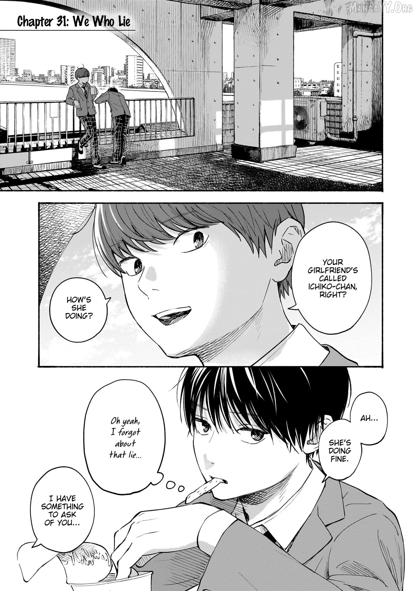 Kokoro no Program Chapter 31 - page 1