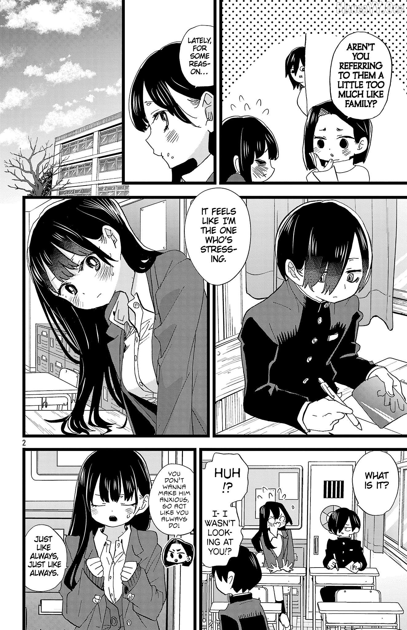 Boku no Kokoro no Yabai yatsu Chapter 186 - page 3