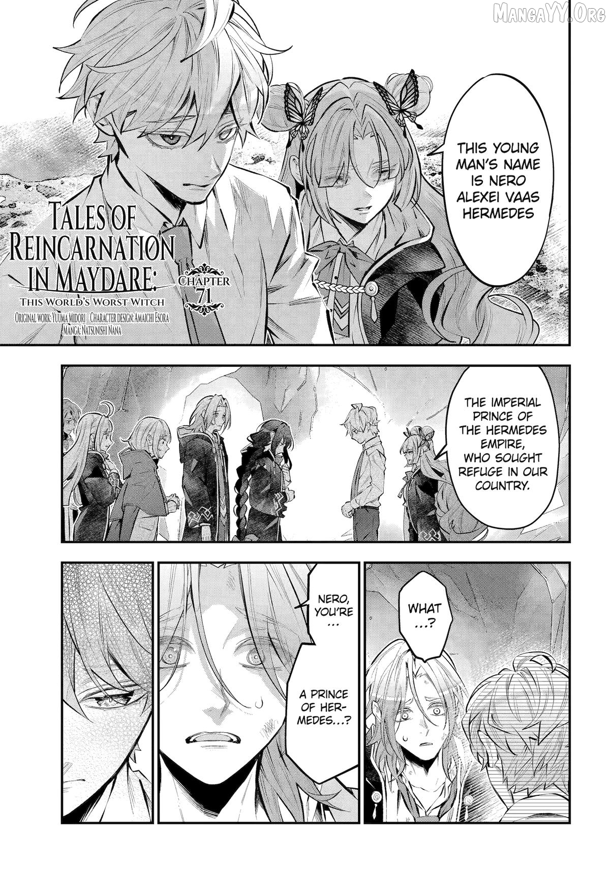 Maydare Tensei Monogatari: Kono Sekai de Ichiban Warui Majo Chapter 71 - page 1