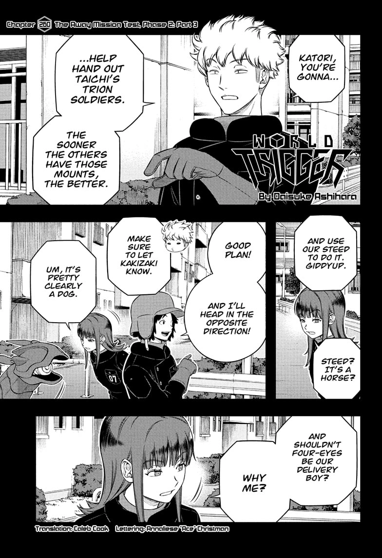 World Trigger Chapter 260 - page 1