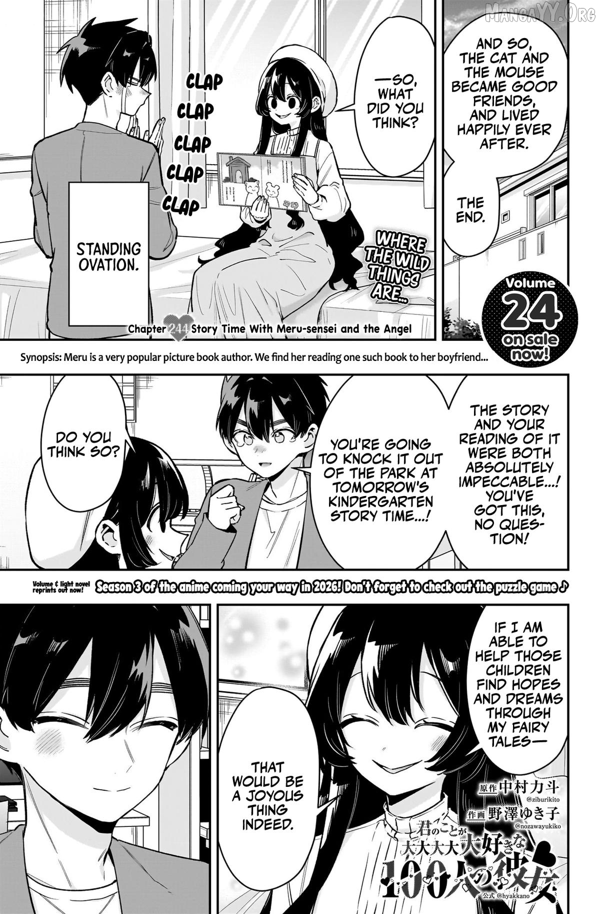 The 100 Girlfriends Who Really, Really, Really, Really, Really Love You Chapter 244 - page 2